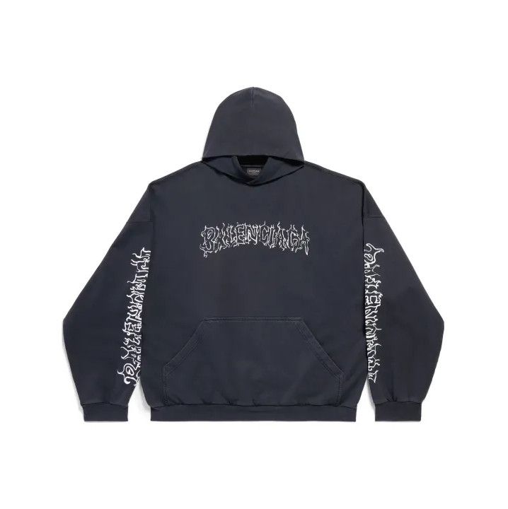 Balenciaga Balenciaga SS24 New Year Hooded Sweatshirt Size US L / EU 52-54 / 3 - 1 Thumbnail