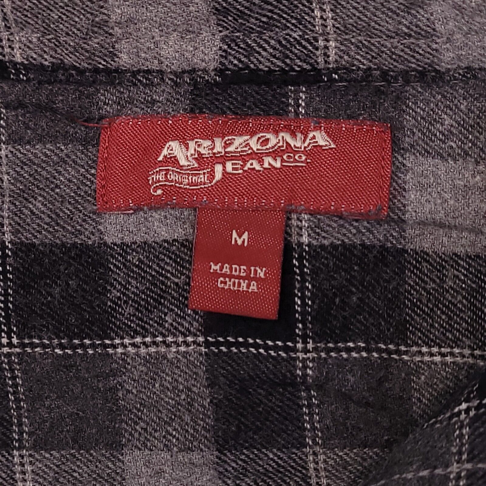 Arizona Jean Co. Arizona Jean Co Gingham Flannel Button Up Shirt Mens Size M Size US M / EU 48-50 / 2 - 3 Thumbnail