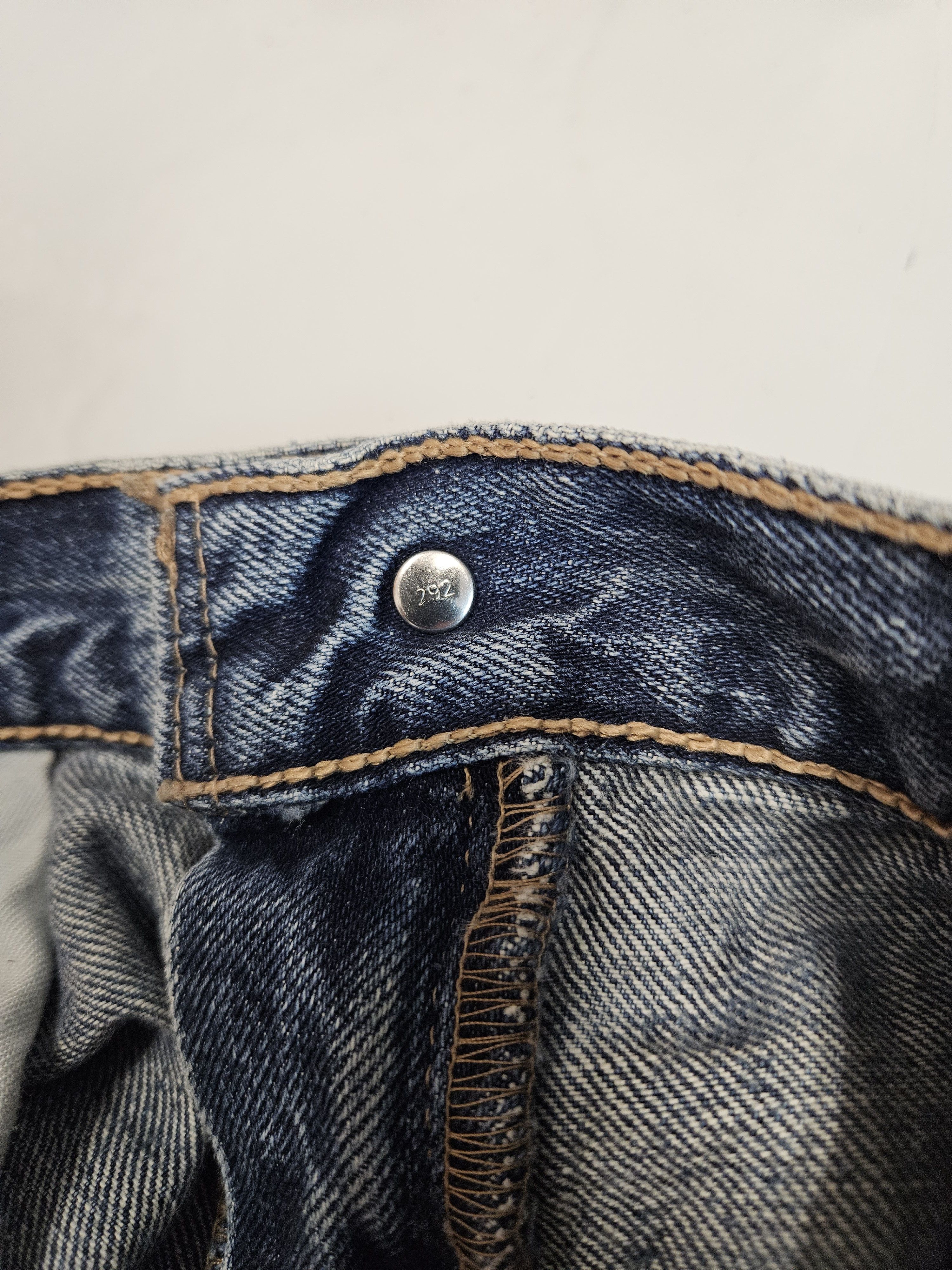 Levi's Vintage y2k levis 544 distressed flared denim Size US 31 - 19 Thumbnail