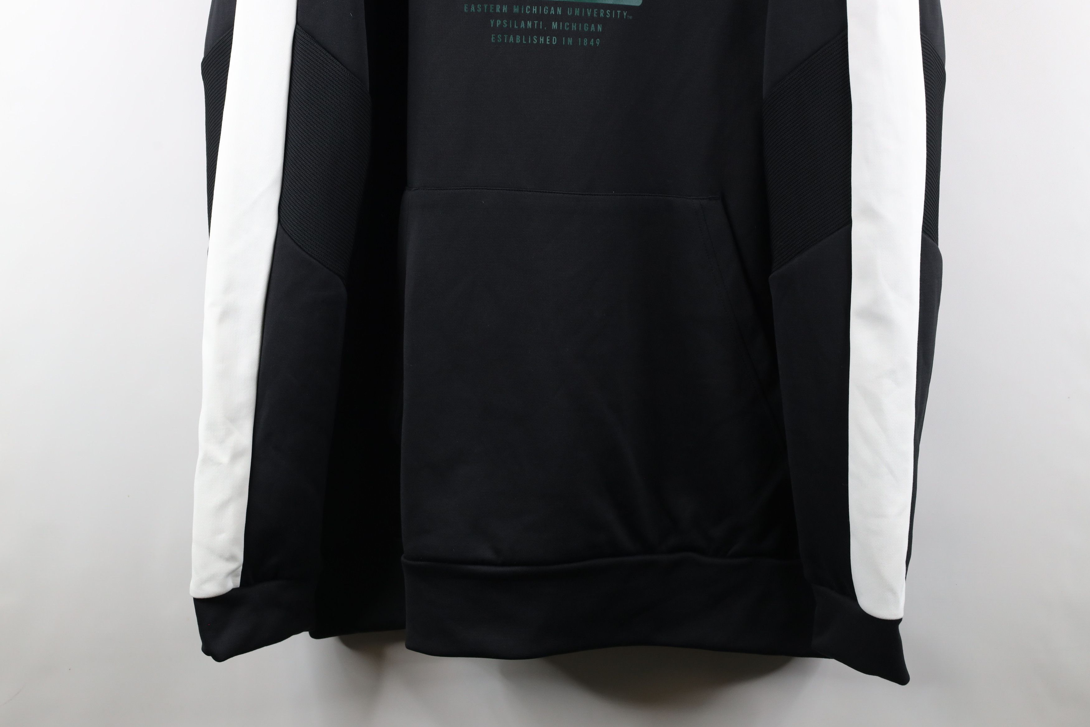 Adidas × Vintage Adidas Eastern Michigan University Football Hoodie Black Size US XXL / EU 58 / 5 - 3 Thumbnail