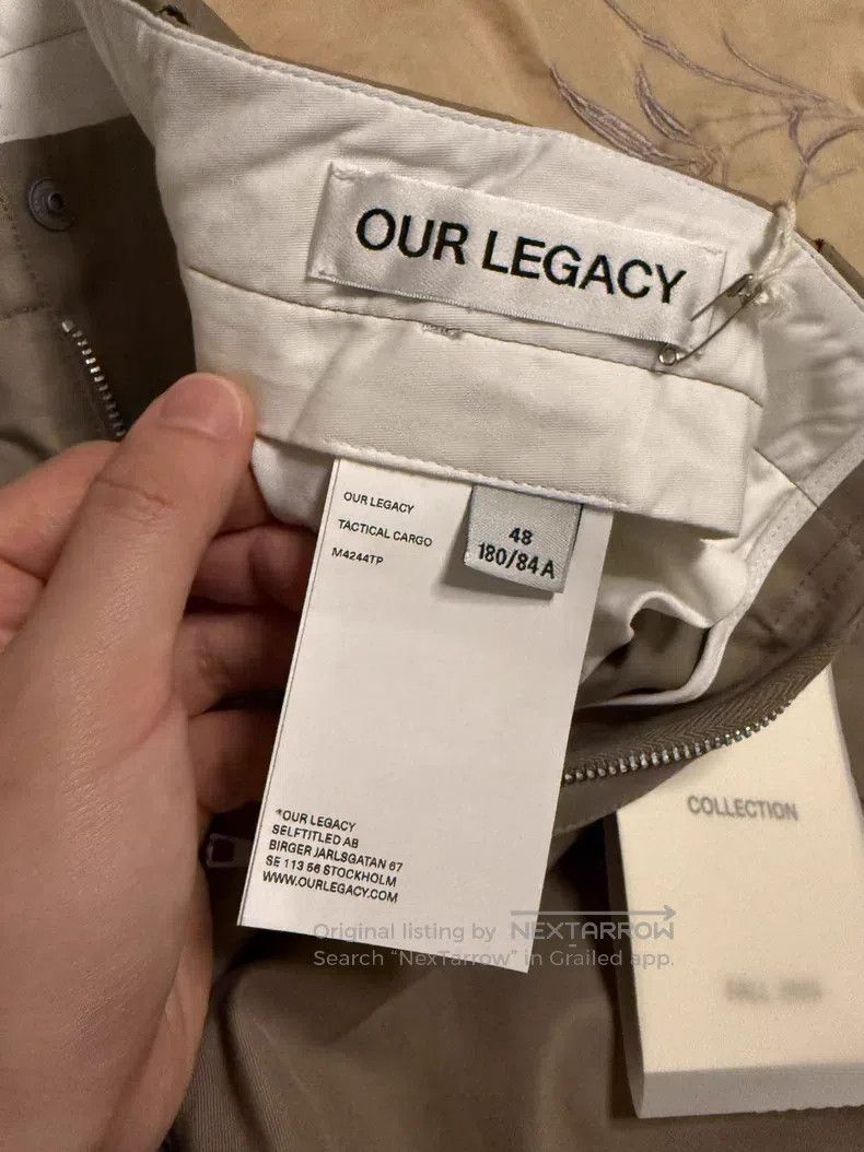 Our Legacy Our Legacy The work pants are khaki in color. Size US 32 / EU 48 - 3 Thumbnail