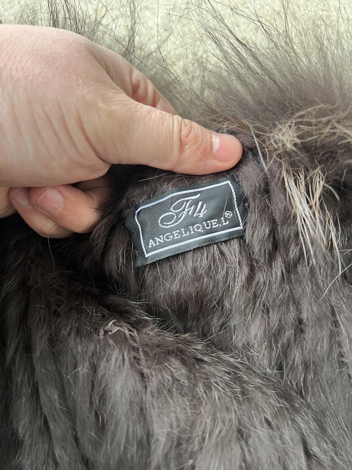 Other F4 Angeliquel Rabbit/Marmot Fur Vest Size L / US 10 / IT 46 - 4 Thumbnail
