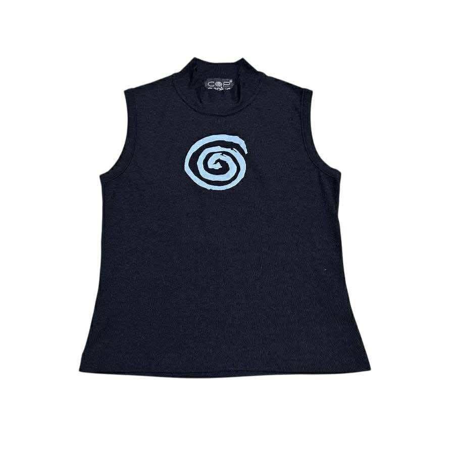 🔥Vintage Cop Copine Turtleneck Sleeveless Shirt