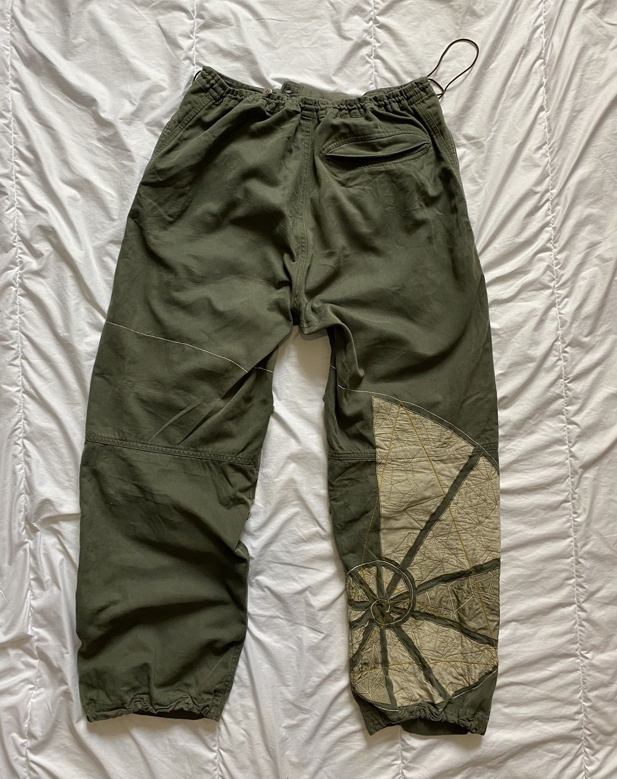image of Vintage Maharishi Cargo Pants Japanese in Olive, Men's (Size 32)
