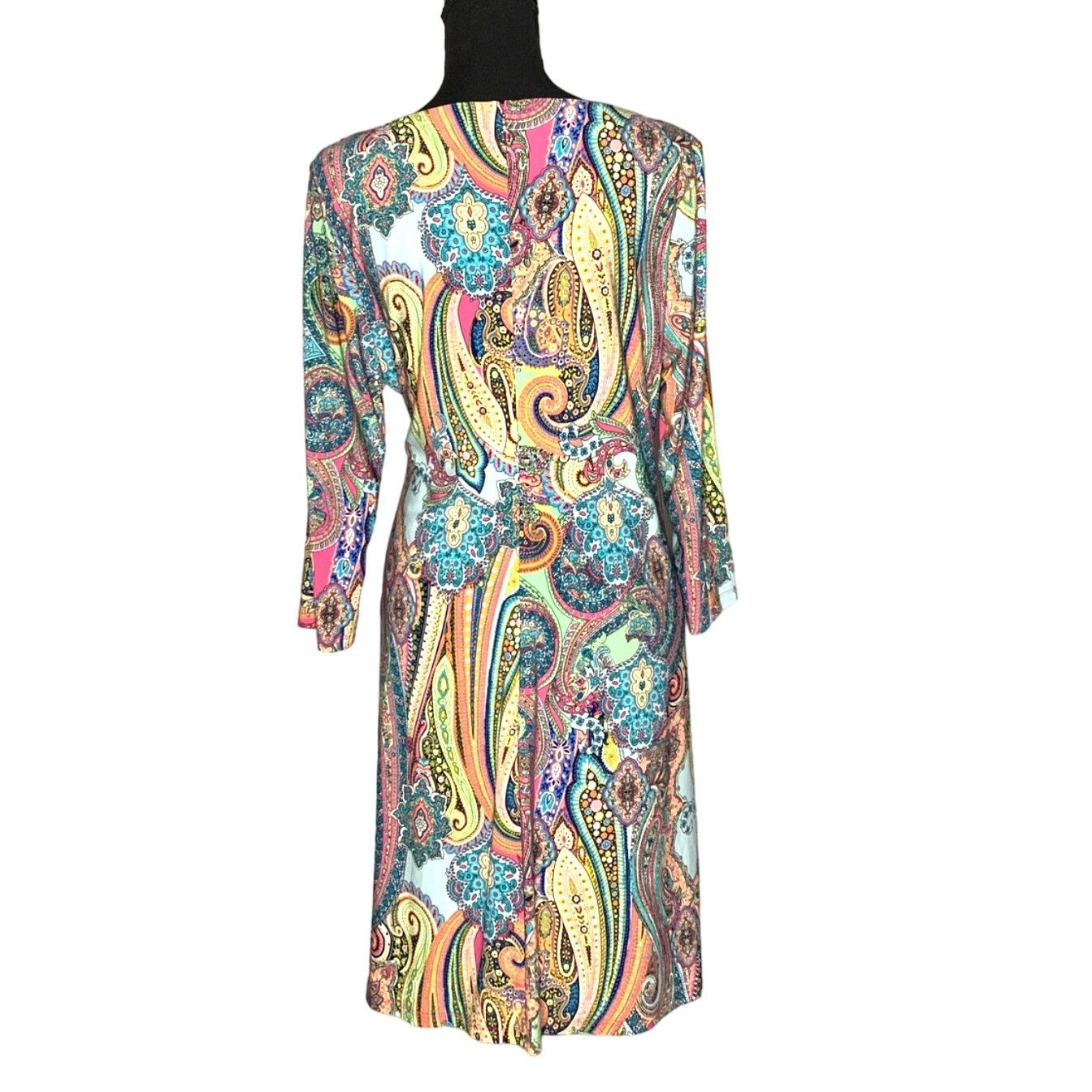 Tommy Hilfiger Plus Size 16 Women's TOMMY HILIFIGER Silky Knit Shift Dress Size XXL / US 16-18 / IT 52-54 - 5 Thumbnail