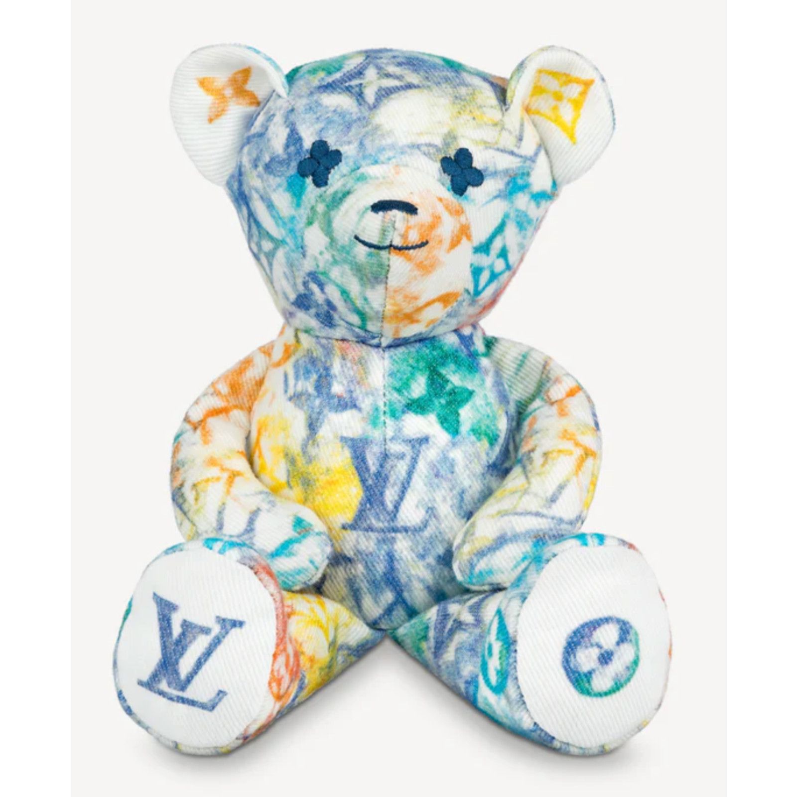 Louis Vuitton Louis Vuitton Unicef Doudou Pastel Multicolor Teddy Bear Size ONE SIZE - 1 Thumbnail
