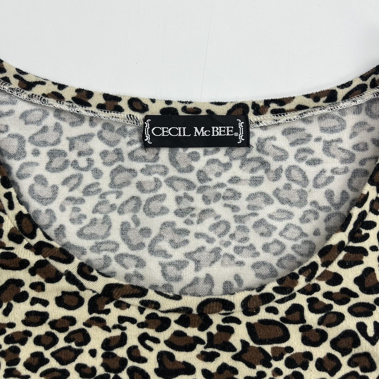 Other Cecil Mc Bee Long Sleeve Leopard Y2k Style Size US M / EU 48-50 / 2 - 6 Thumbnail