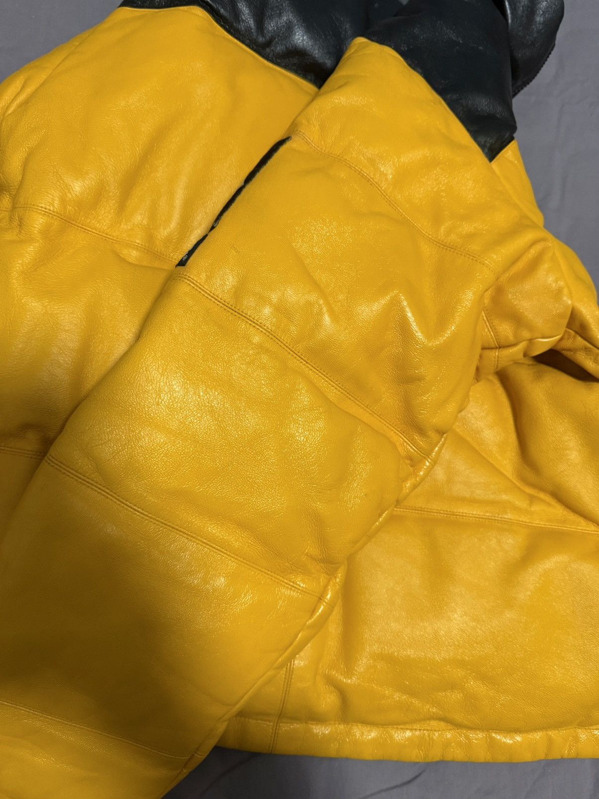 The North Face Supreme tnf the north face leather nuptse jacket red Size US M / EU 48-50 / 2 - 15 Thumbnail