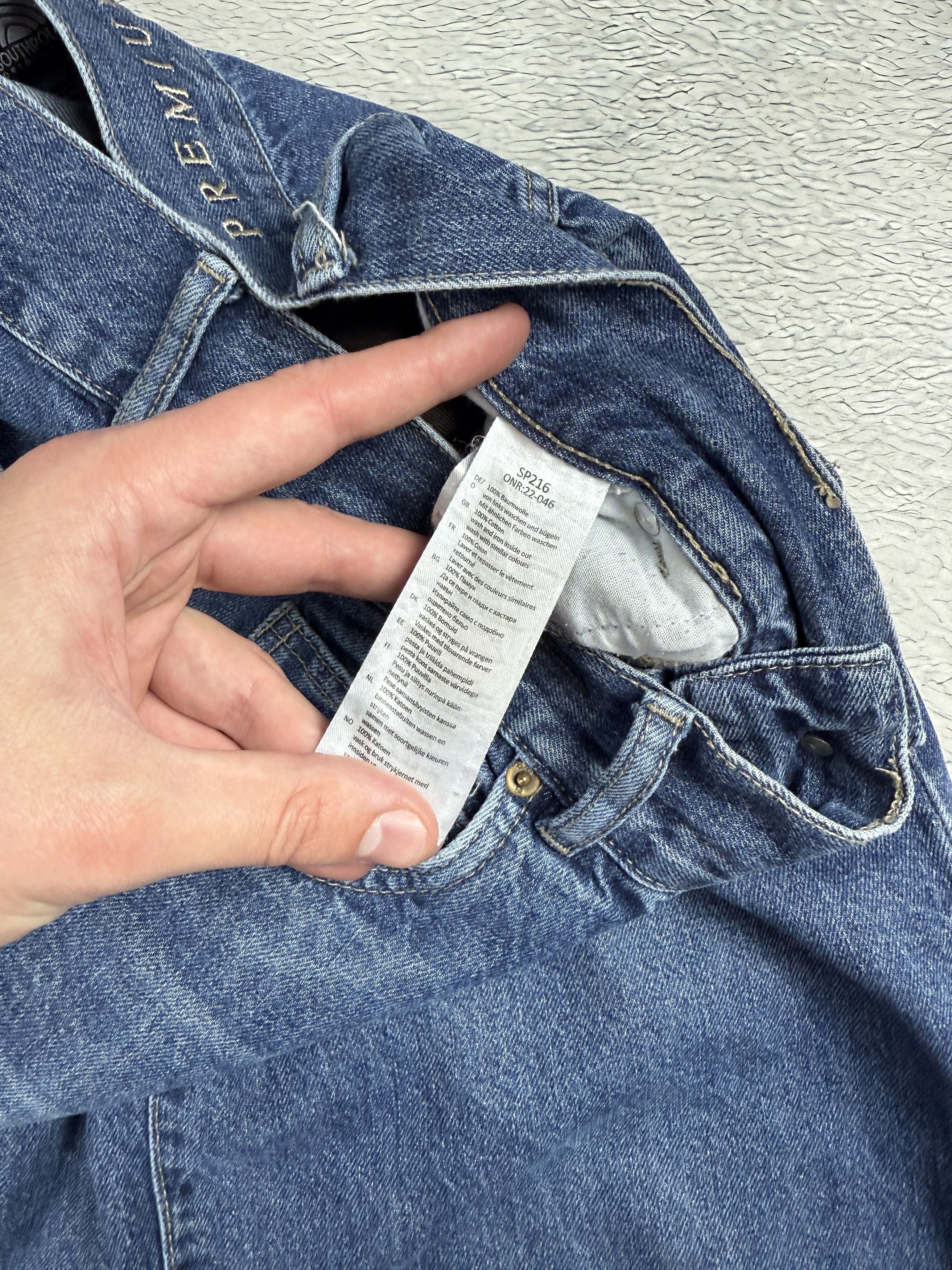 JNCO × Japanese Brand × Southpole Southpole Vintage Jeans Straight Baggy Back Logo Streetwear Size US 30 / EU 46 - 7 Thumbnail