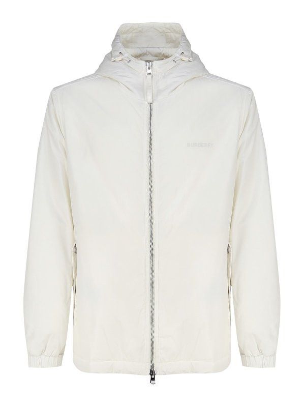 Burberry o1y0426 Hooded Jacket in White Size US M / EU 48-50 / 2 - 1 Thumbnail