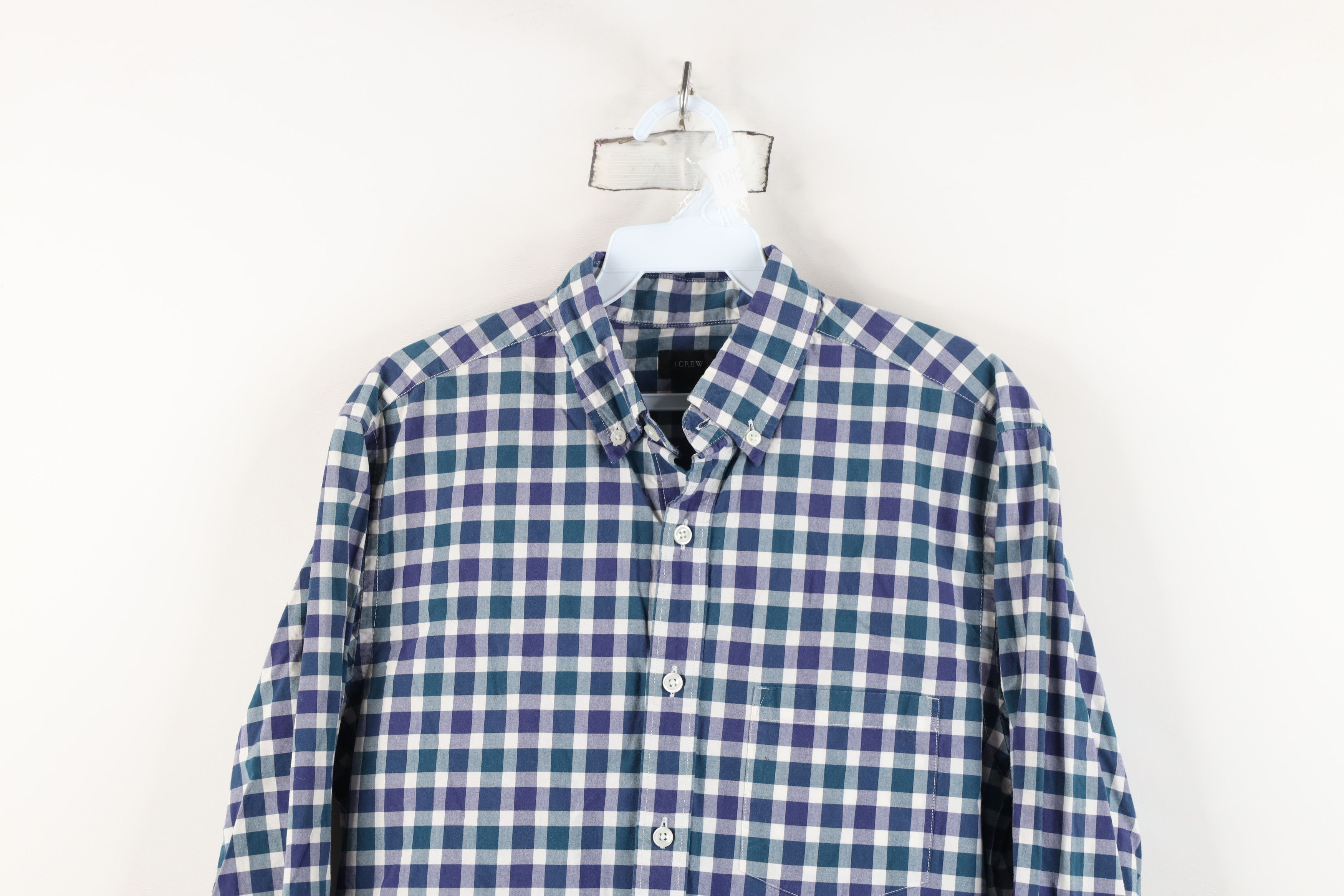 J.Crew J Crew Checkered Plaid Collared Button Down Shirt Cotton Size US S / EU 44-46 / 1 - 2 Thumbnail