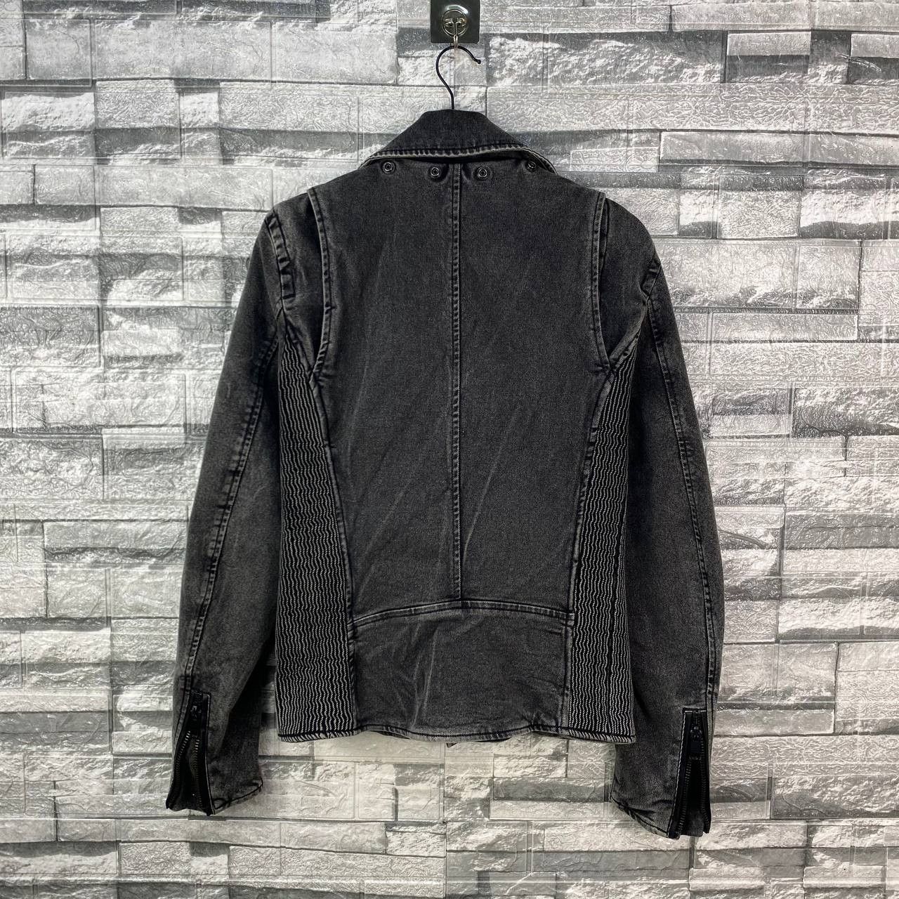 Diesel DIESEL BIKER JACKET FADED BLACK MEDIUM Size US M / EU 48-50 / 2 - 6 Thumbnail