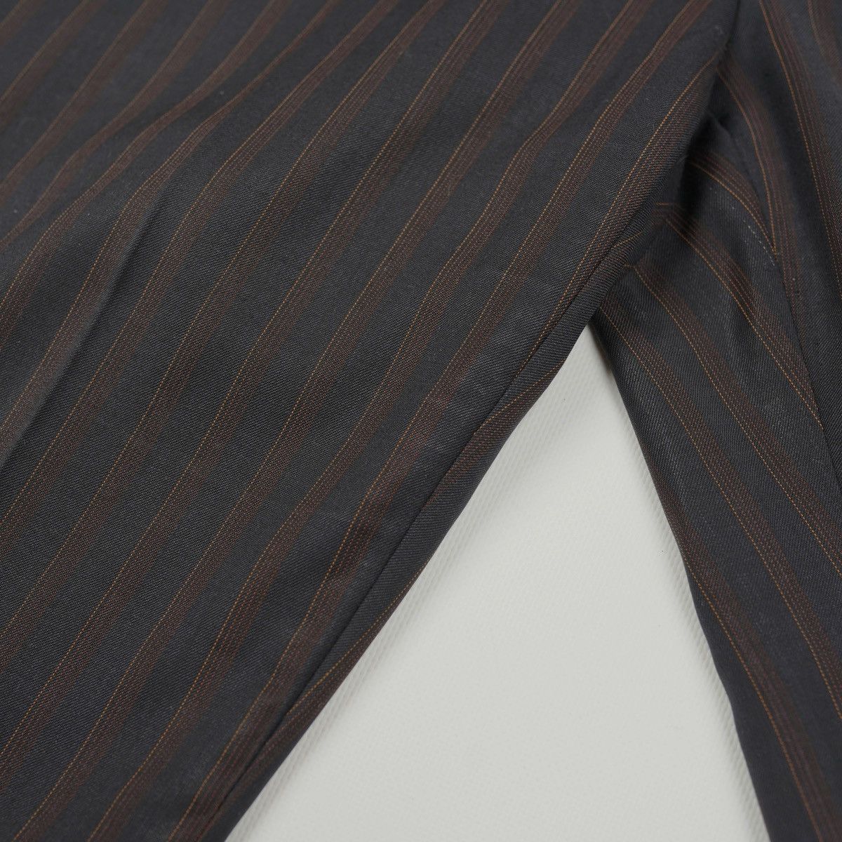 Dolce & Gabbana Dolce Gabbana Wool Striped Suit With Silk Blazer Pants Size M / US 6-8 / IT 42-44 - 24 Thumbnail