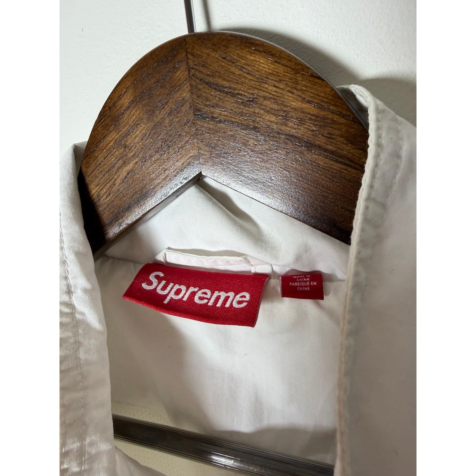 Supreme Supreme spellout embroidered track jacket Size US M / EU 48-50 / 2 - 4 Thumbnail