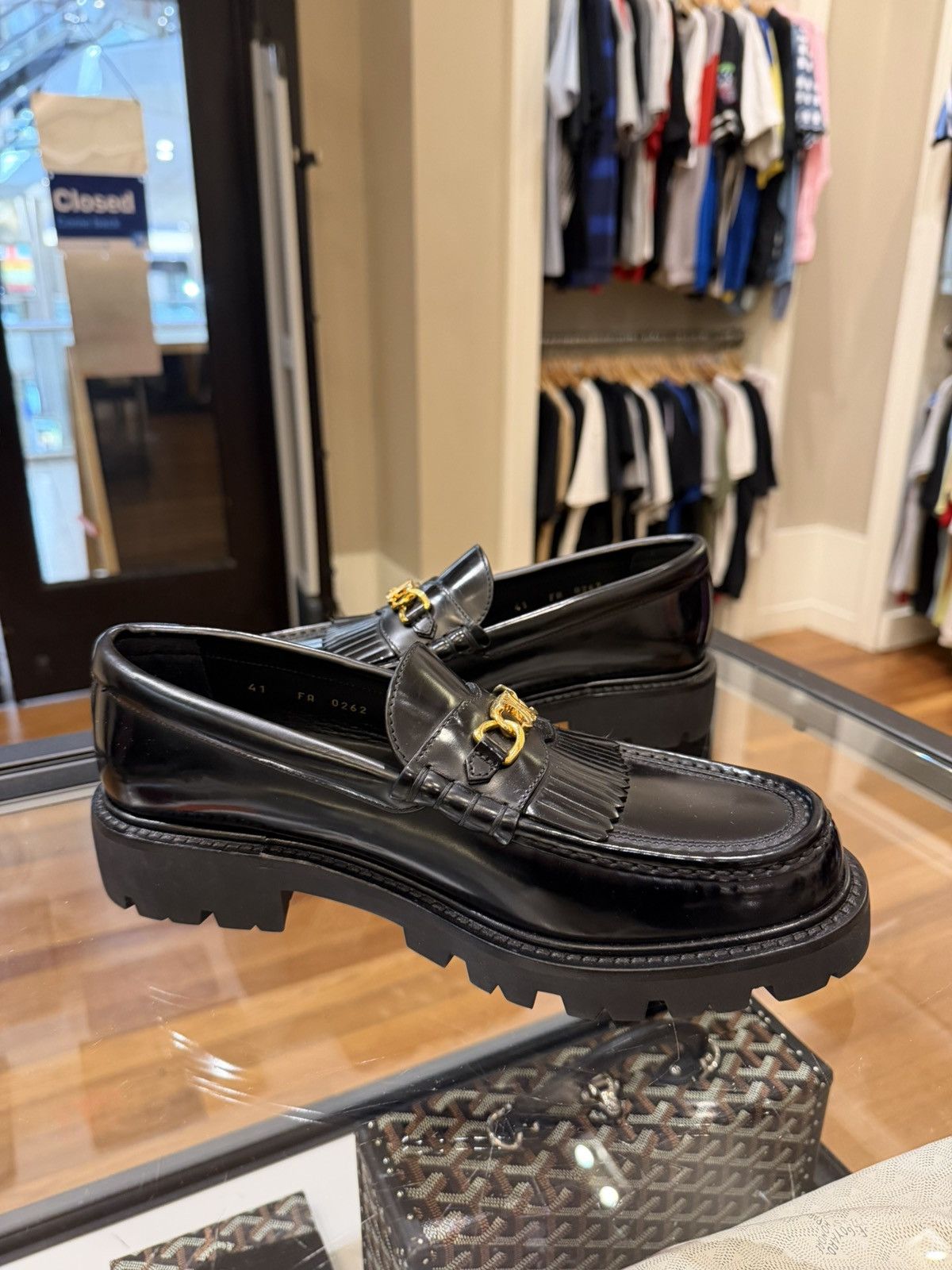 Celine Celine By Hedi Slimane Magaret Chunky Loafer w Triomphe CC Size US 8 / EU 41 - 3 Thumbnail