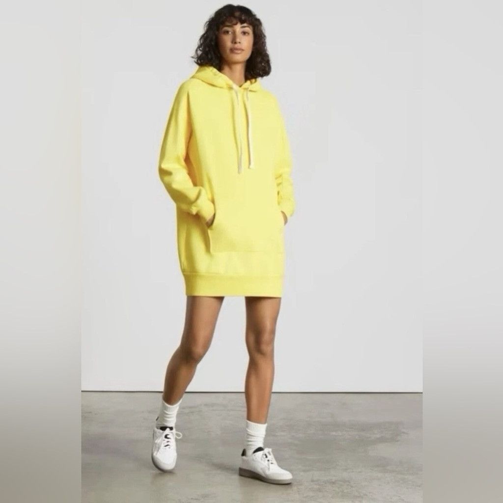 oversized yellow sweater dress Florence Sweater Dress  SEROYA