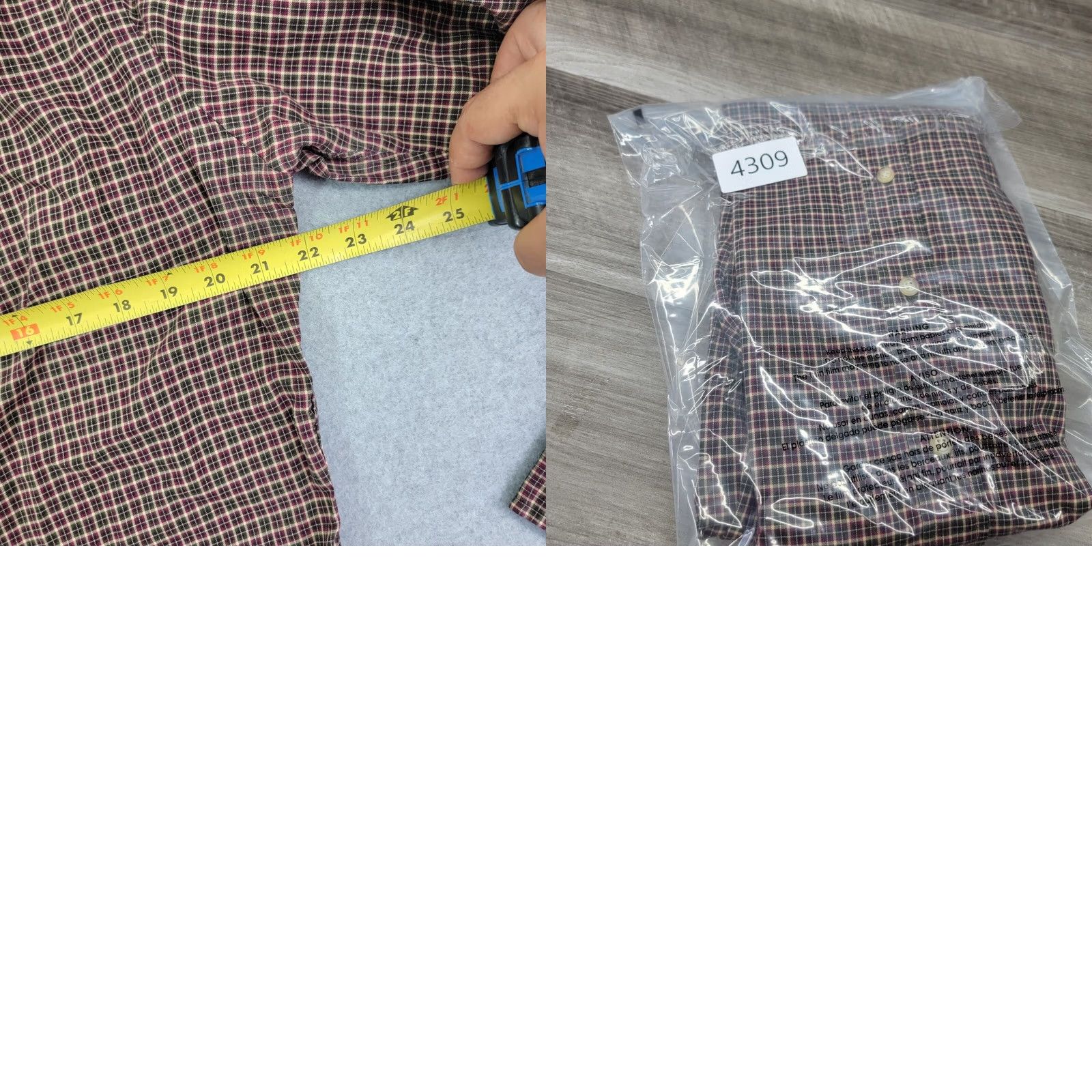 Ralph Lauren Ralph Lauren Men’s Medium Classic Fit Red Plaid Long Sleeve Button Down casual Shirt Size US M / EU 48-50 / 2 - 8 Thumbnail