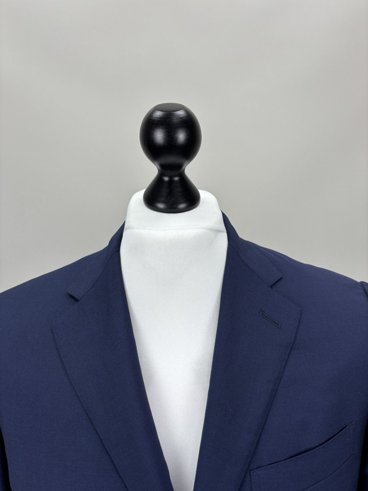 Caruso Mens blazer Caruso Size 48 Color Blue Size 48R - 4 Thumbnail