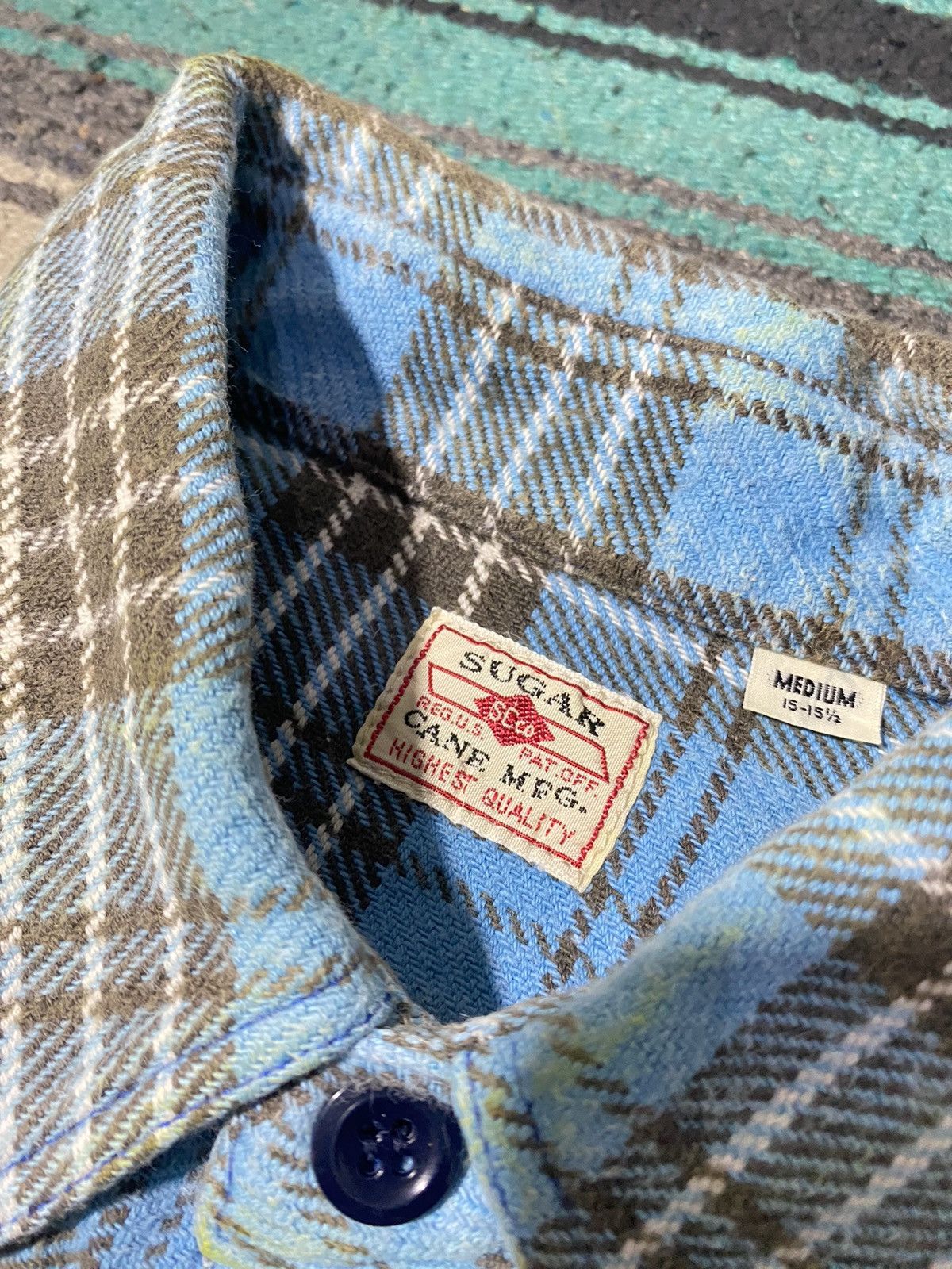 Sugar Cane Sugar Cane Flannel Shirt Size US M / EU 48-50 / 2 - 2 Thumbnail