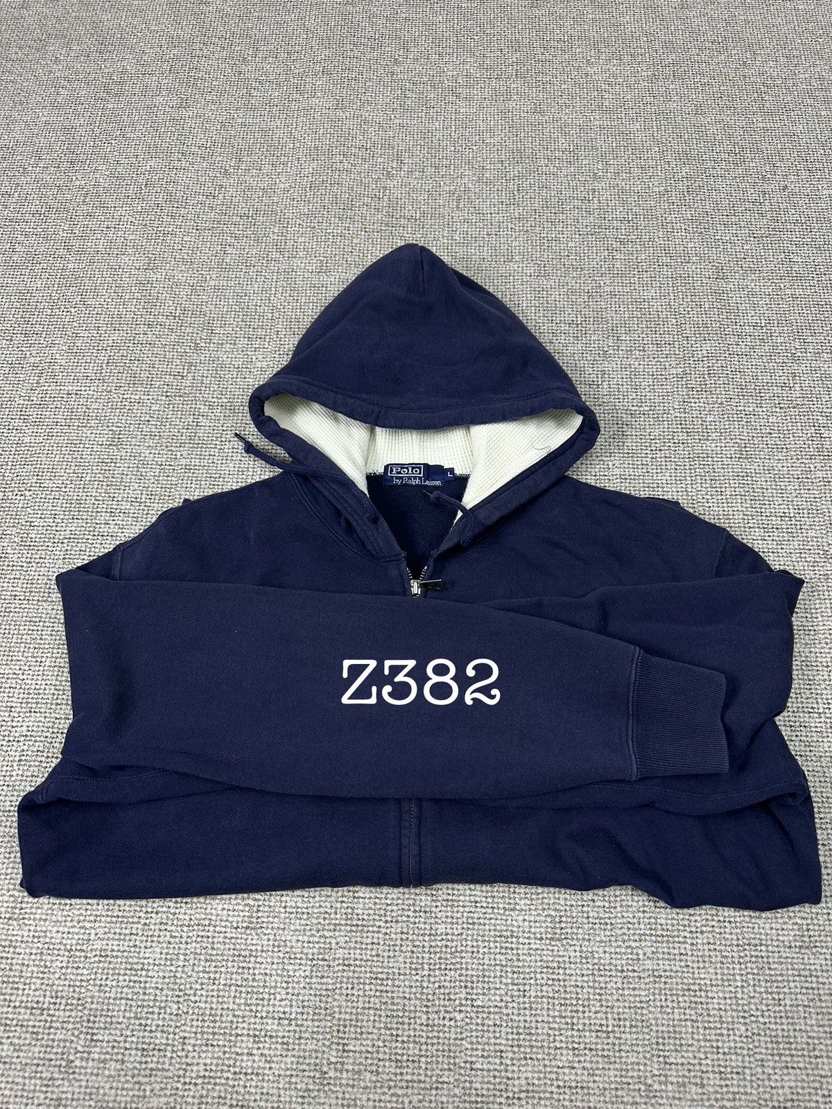 Polo Ralph Lauren Vintage Polo Ralph Lauren Fade Hoodie Z382 Size US L / EU 52-54 / 3 - 11 Thumbnail