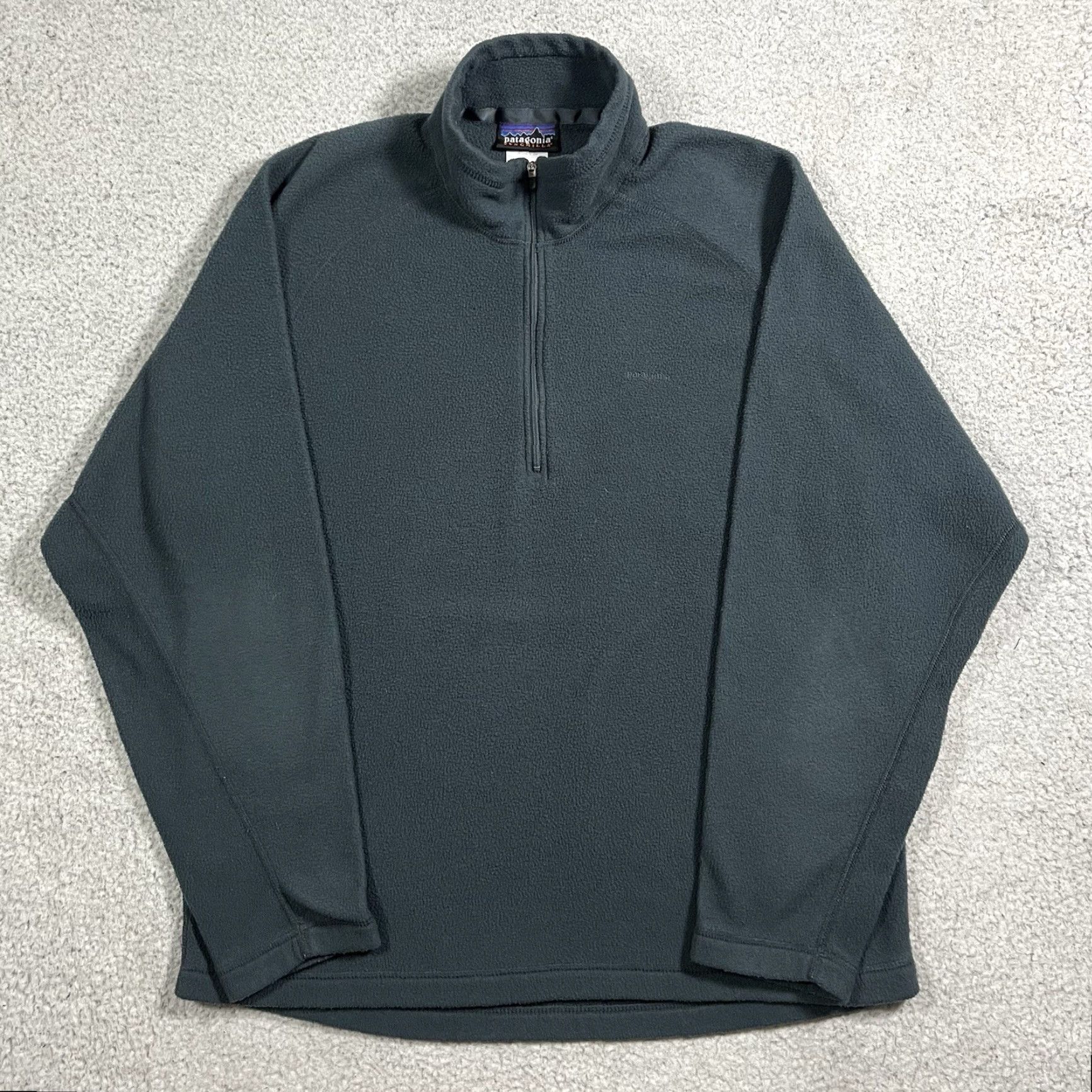 Patagonia Patagonia Synchilla 1/4 Zip Pullover Fleece Jacket Mens M Blue Size US M / EU 48-50 / 2 - 2 Thumbnail