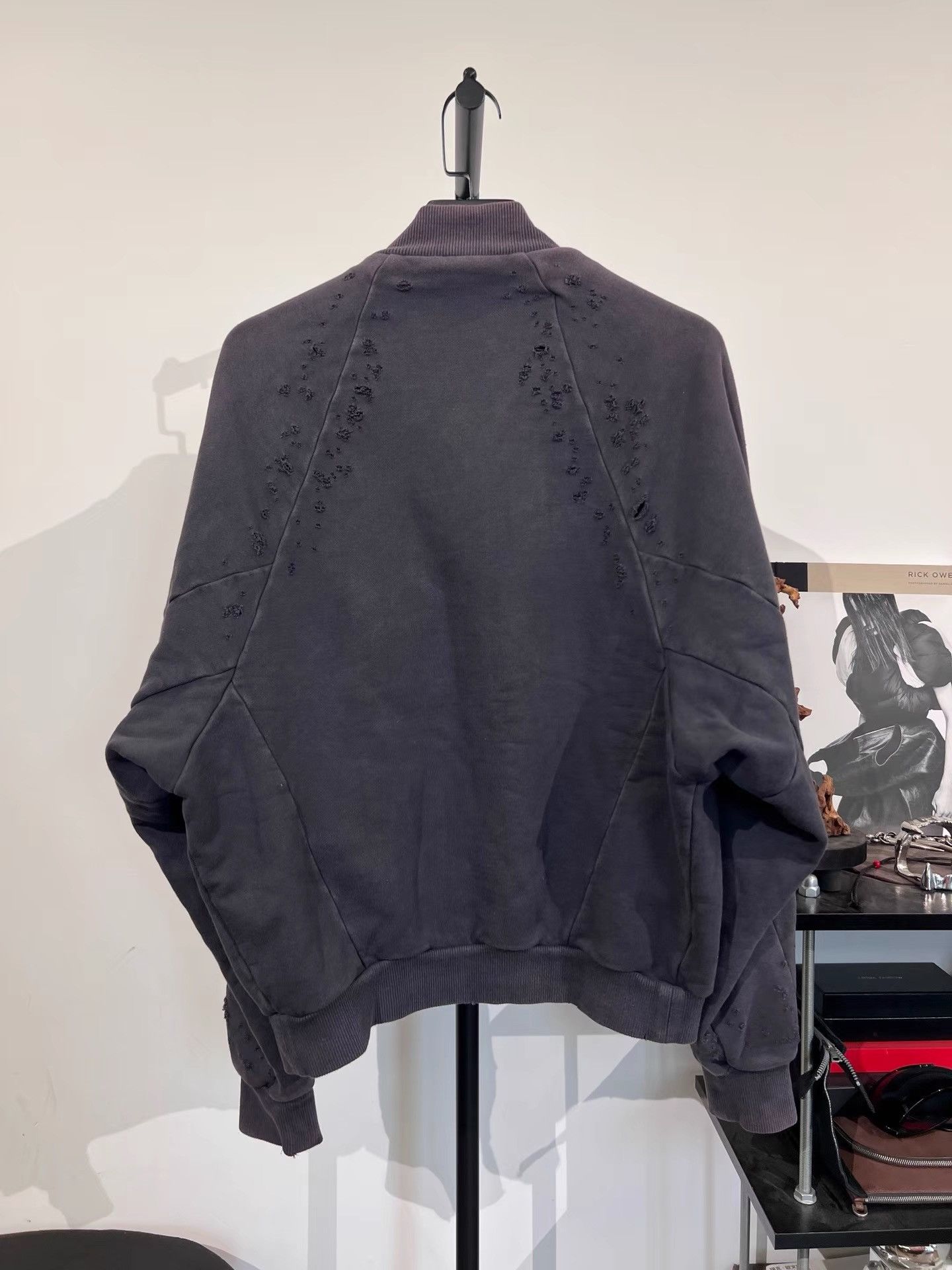 Julius Julius_7 Dyed Destroyed Oversized Jacket K35 Size US S / EU 44-46 / 1 - 2 Thumbnail