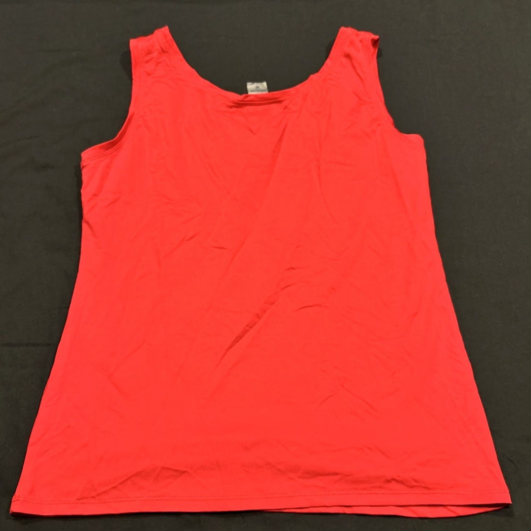 Vintage Peter Nygard Tank Top Sleeveless Shirt Red Nylon Blend Medium M Size M / US 6-8 / IT 42-44 - 4 Thumbnail