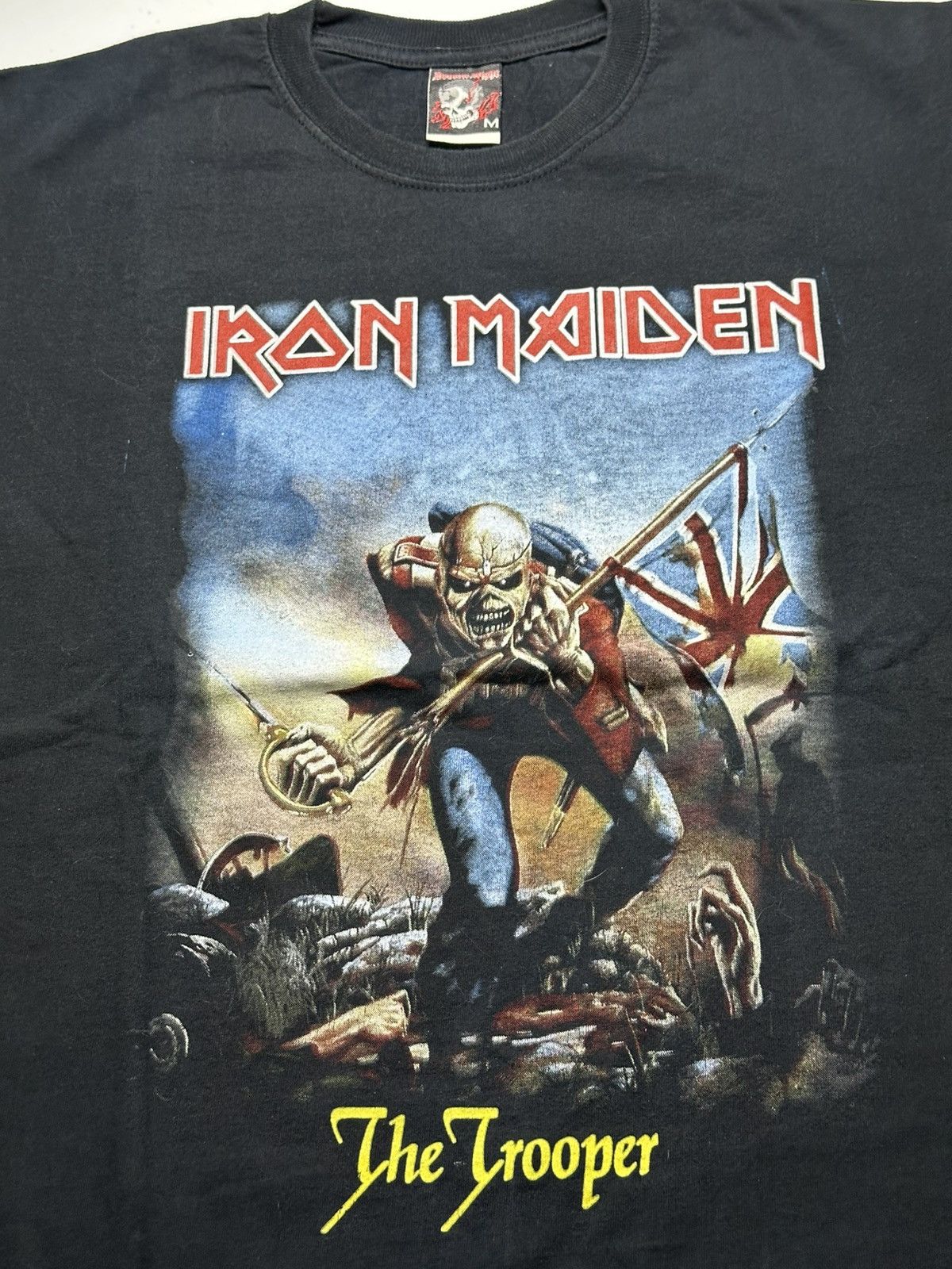 Band Tees Vintage iron maiden The Trooper Band Tee T-shirt Size US M / EU 48-50 / 2 - 2 Thumbnail