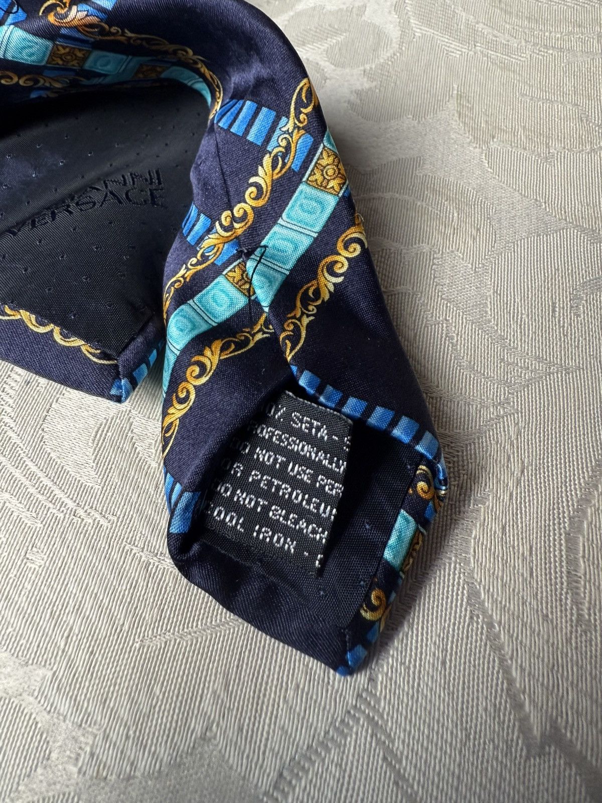 Versace Versace Baroque Tie Size ONE SIZE - 5 Thumbnail