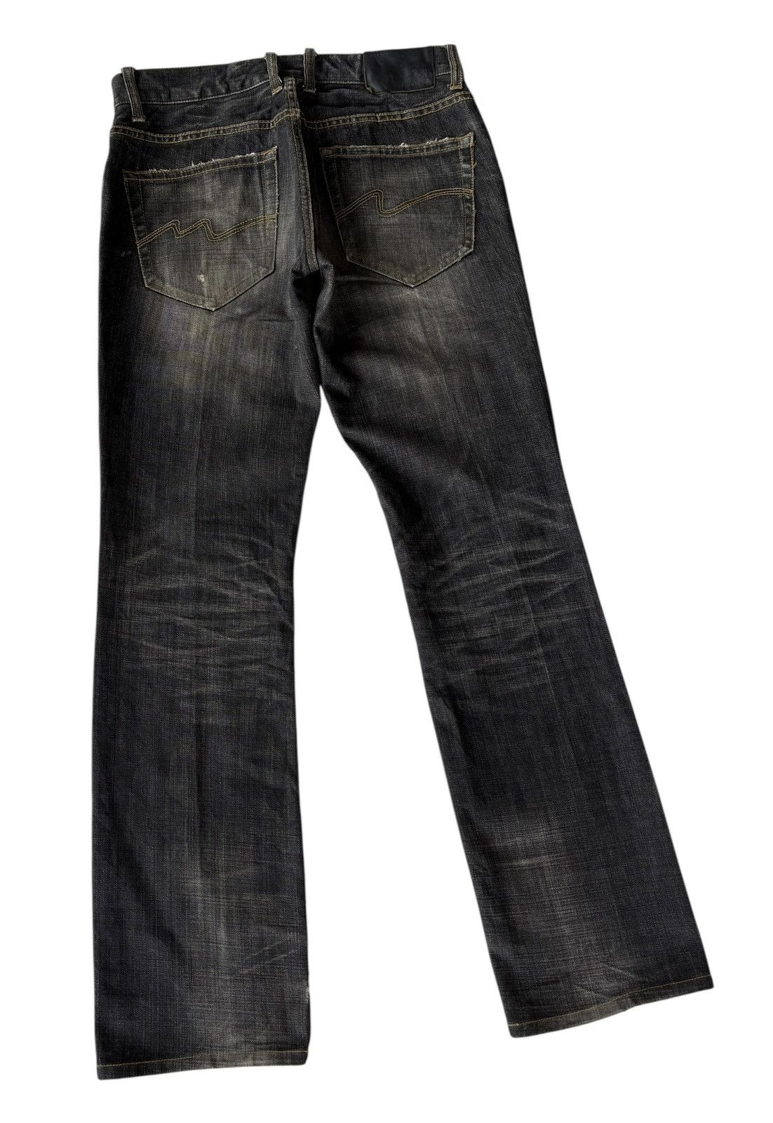 Tornado Mart Vintage Monsieur NICOLE Bootcut Denim Jeans Low Rise Flare Size US 31 - 4 Thumbnail