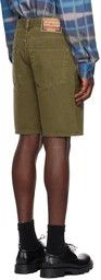 C.P. Company o1y1224 Denim Short in Military Green Size US 29 - 3 Thumbnail