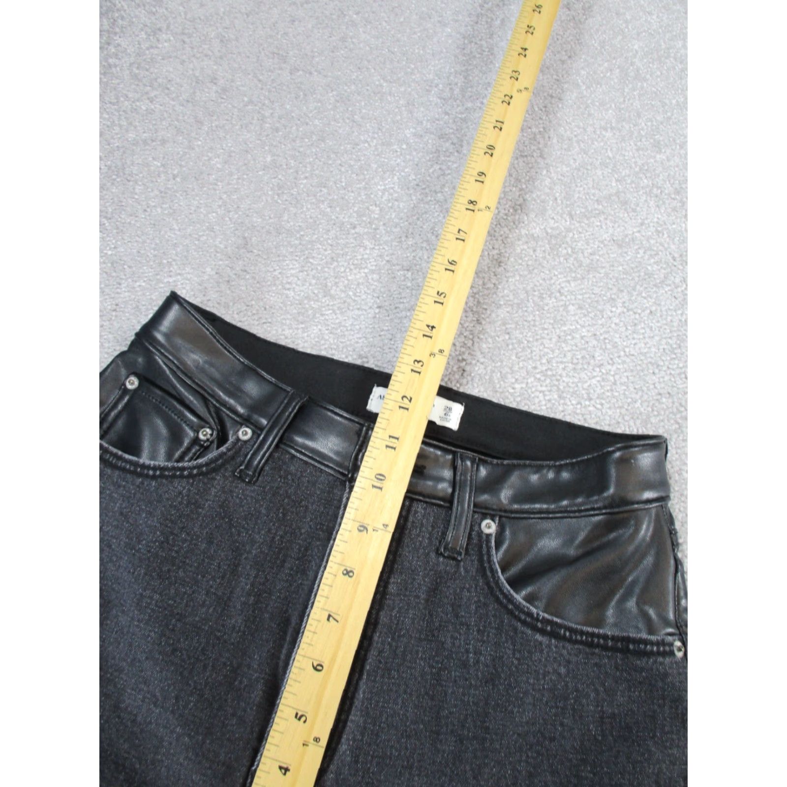 Abercrombie & Fitch Abercrombie & Fitch Jeans Womens 28 The Ankle Straight HR Curvy Gray Denim Size 28" / US 6 / IT 42 - 6 Thumbnail