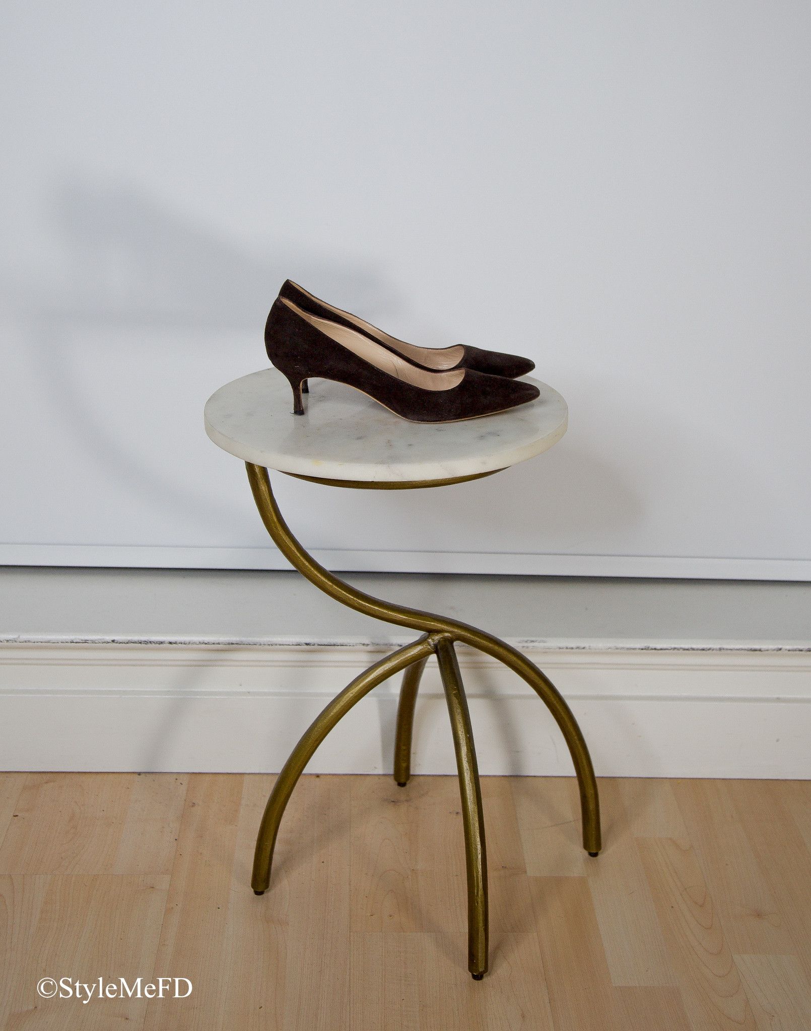 Manolo Blahnik Brown Leather Fawda Sandals | Grailed