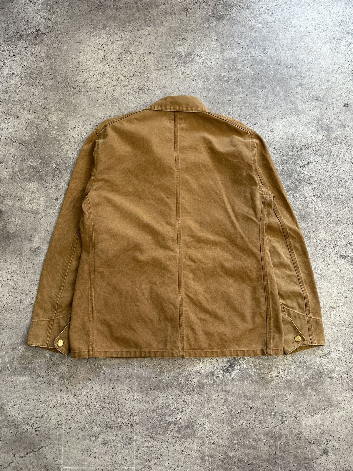 Carhartt Vintage Carhartt OG Chore Jacket Beige Y2K Archival Rare Size US XL / EU 56 / 4 - 9 Thumbnail