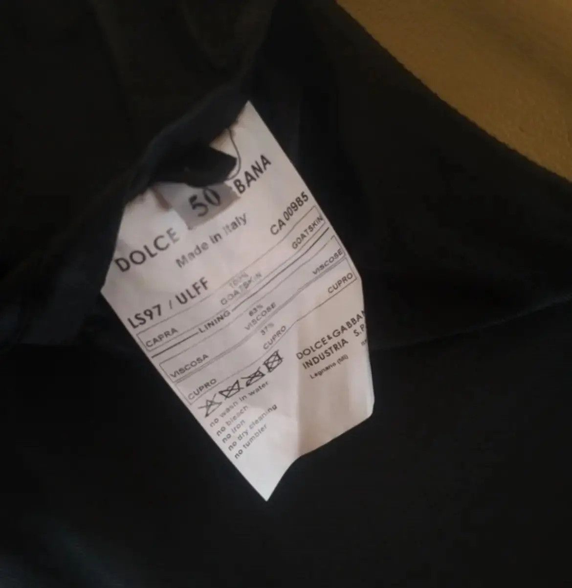 Dolce & Gabbana Dolce Gabbana Leather Jacket Size US M / EU 48-50 / 2 - 6 Thumbnail