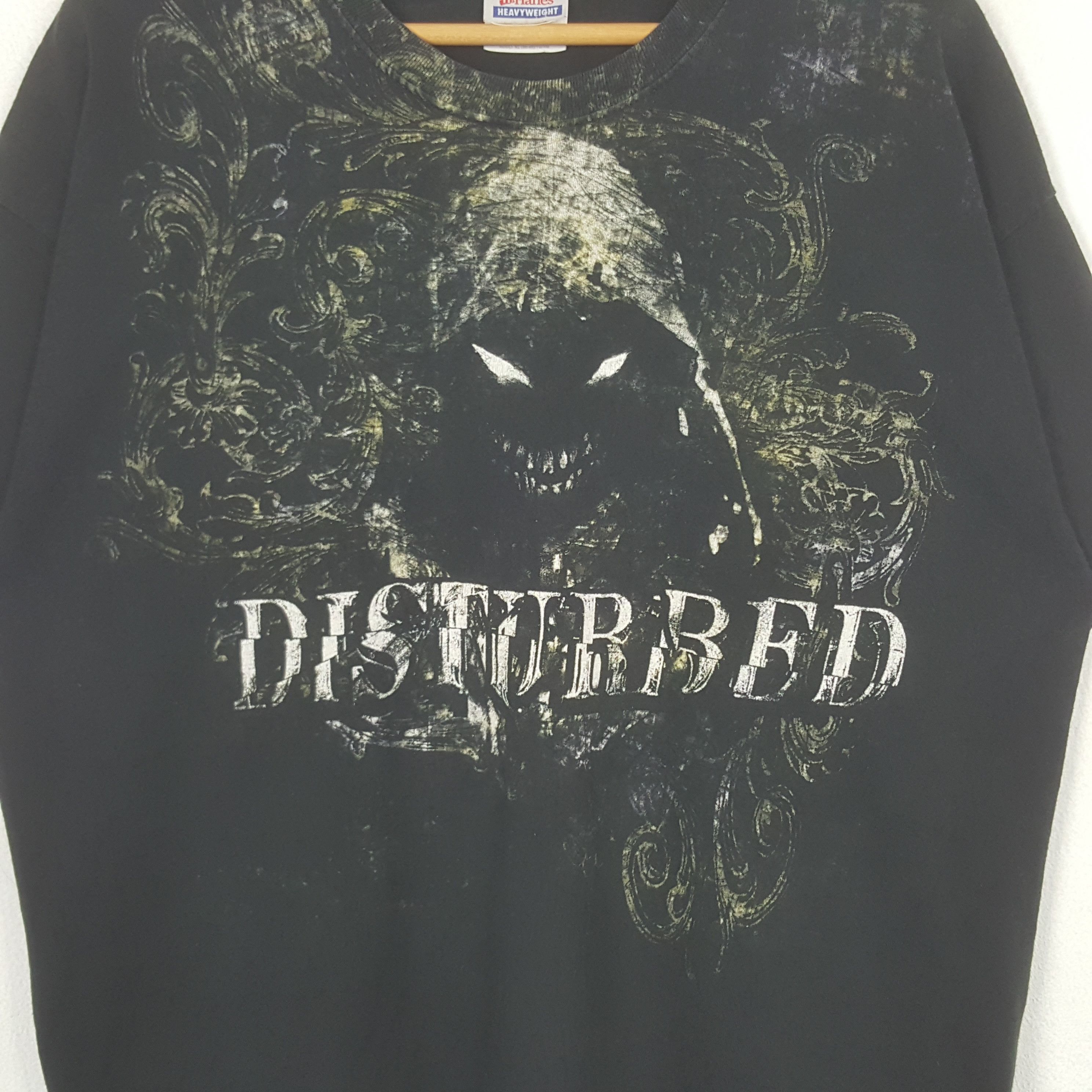 Band Tees Vintage Disturbed American Heavy Metal Band Tshirt RR24 Size US L / EU 52-54 / 3 - 2 Thumbnail