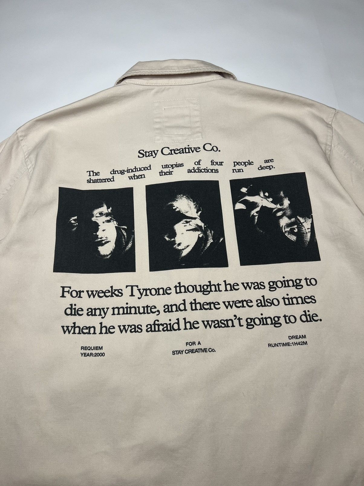 SCRT Stay Creative Co. Requiem film overshirt Size US M / EU 48-50 / 2 - 4 Thumbnail