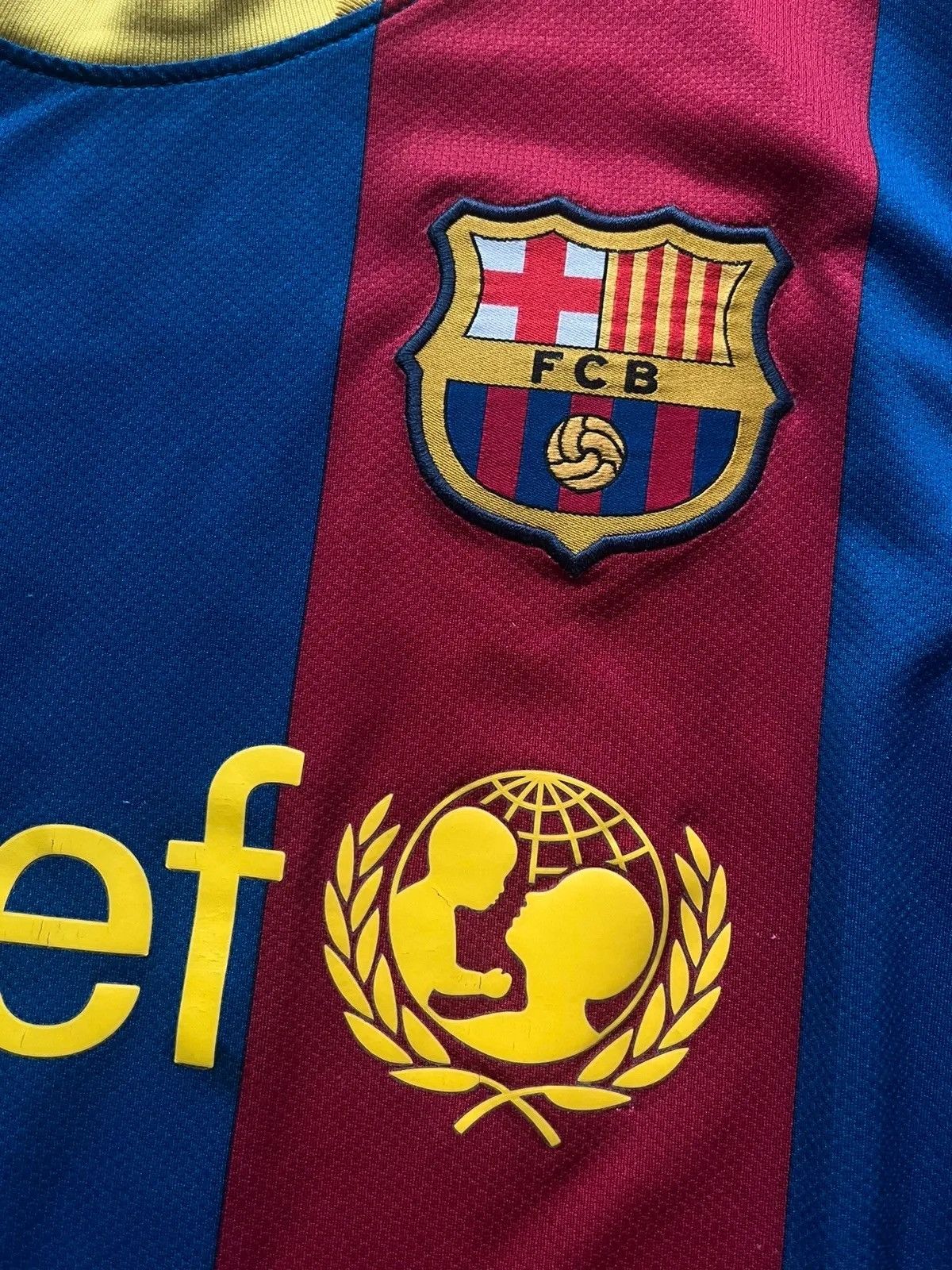 Nike Nike Messi #10 Made in Thailand 2010 Rare T-Shirt Dri-Fit Size US M / EU 48-50 / 2 - 3 Thumbnail
