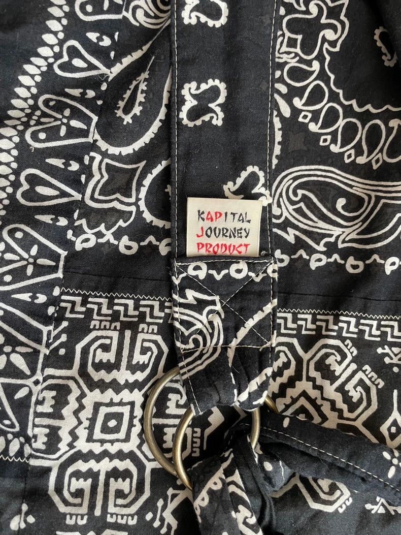 Kapital Kapital Crossbody Bag with Bandana Print Size ONE SIZE - 3 Thumbnail