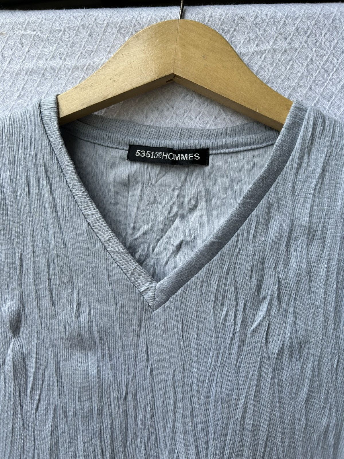 5351 POUR LES HOMMES × Issey Miyake 5351 Pour Less Hommes Shirt Size US S / EU 44-46 / 1 - 3 Thumbnail