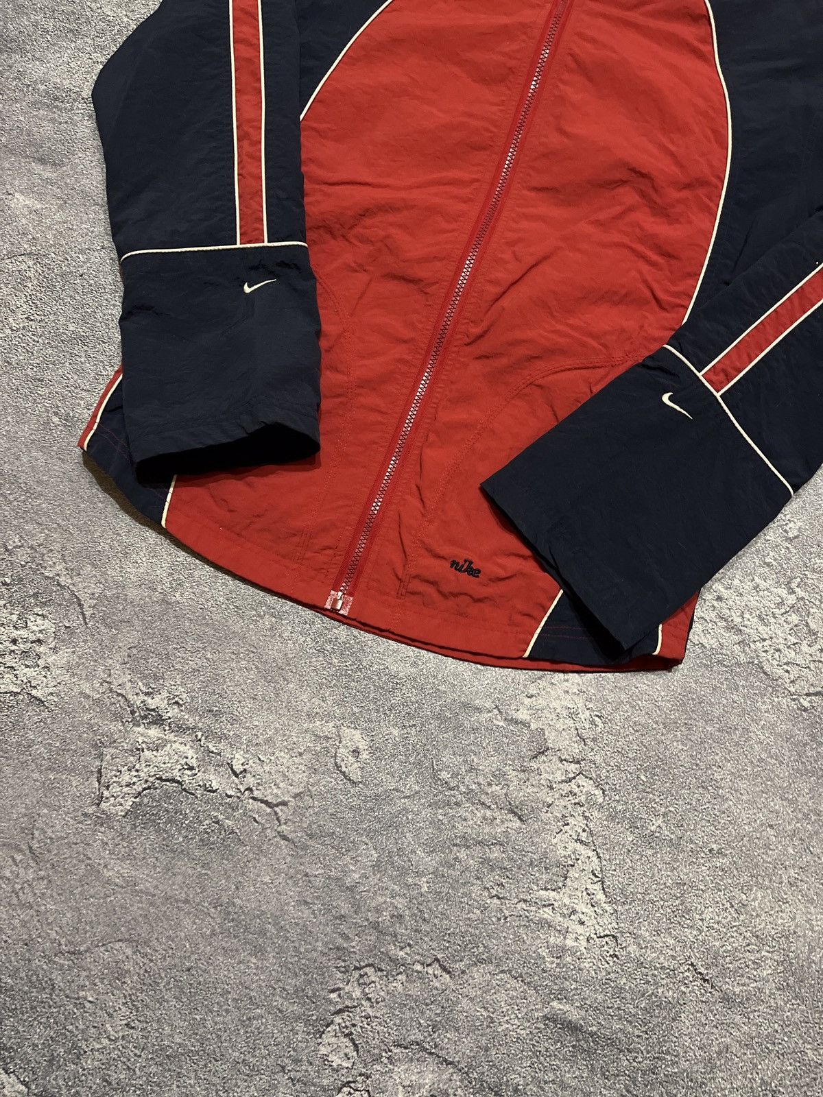 Nike × Vintage Nike vintage track jacket zip windbreaker Size US M / EU 48-50 / 2 - 2 Thumbnail