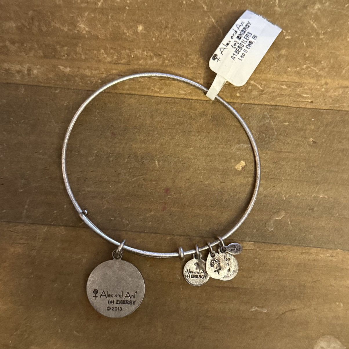 Other Alex and Ani silver Leo zodiac expandable charm bracelet Size ONE SIZE - 2 Thumbnail
