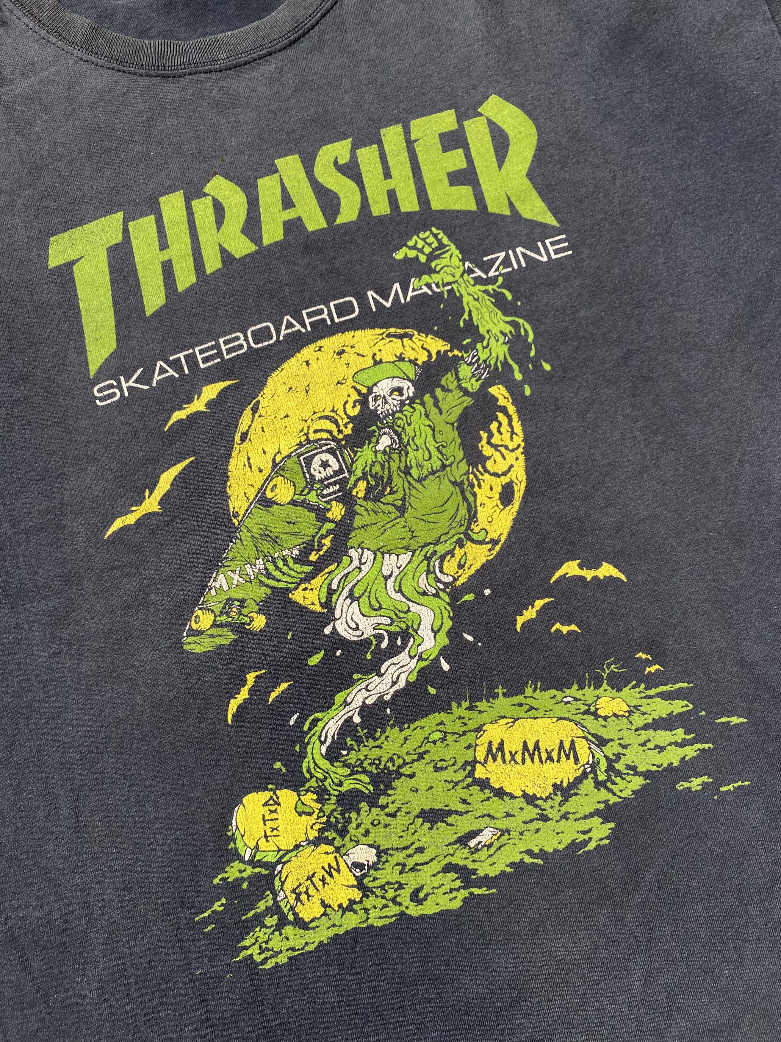 Thrasher Vintage Thrasher Skate Skull Surf Size US XL / EU 56 / 4 - 2 Thumbnail