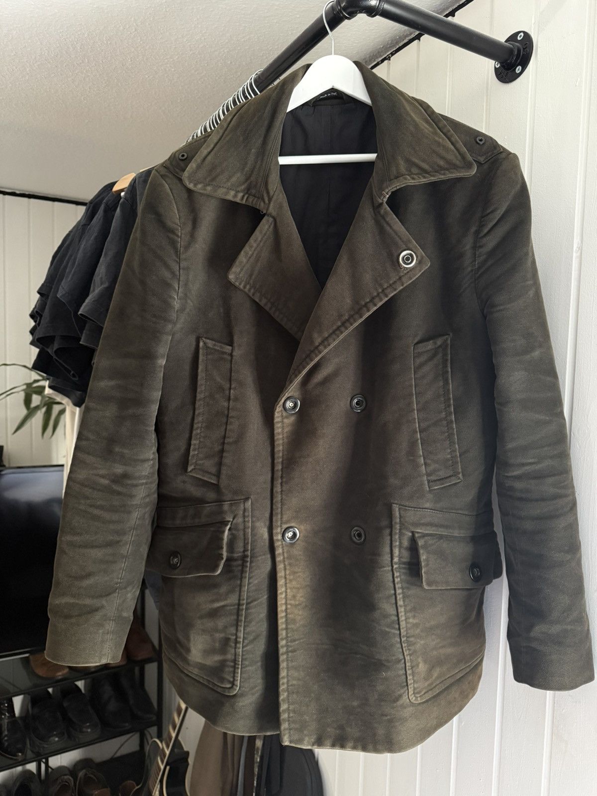 Maison Margiela Maison Margiela Mainline Military Coat Army Style Size US L / EU 52-54 / 3 - 2 Thumbnail