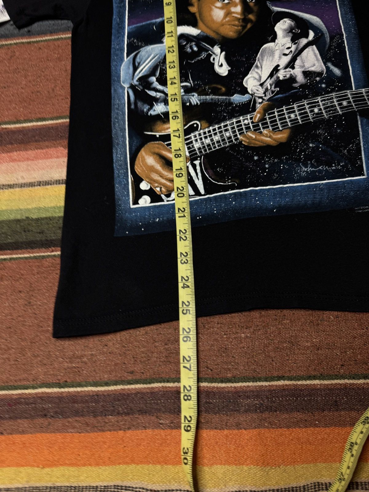 Band Tees × Vintage Vintage 1990 Stevie Ray Vaughan Band Tee Shirt Size US S / EU 44-46 / 1 - 6 Thumbnail