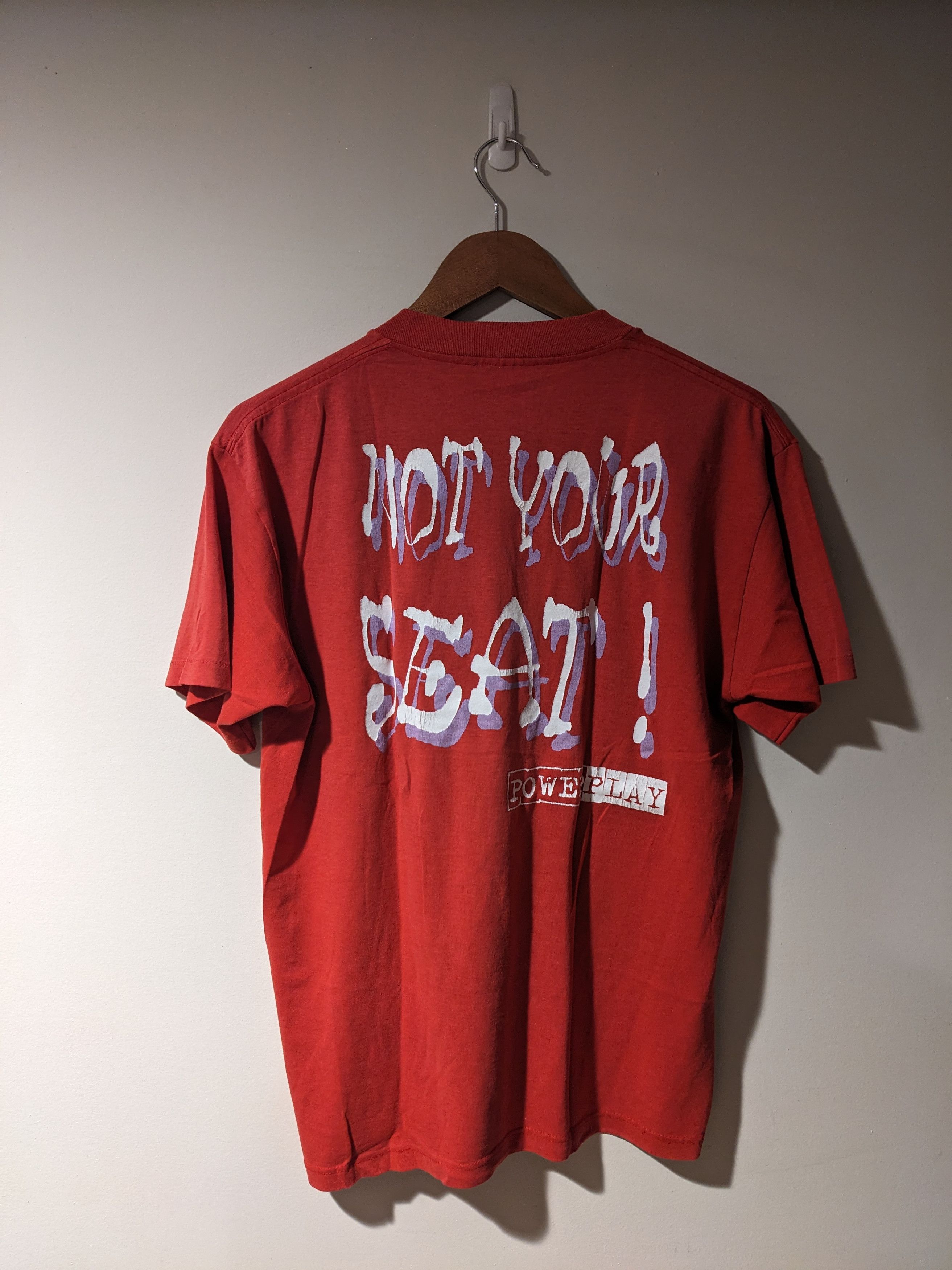Vintage Vintage 90s Hit the Street Roller Skates Red Large T-Shirt Size US L / EU 52-54 / 3 - 6 Thumbnail