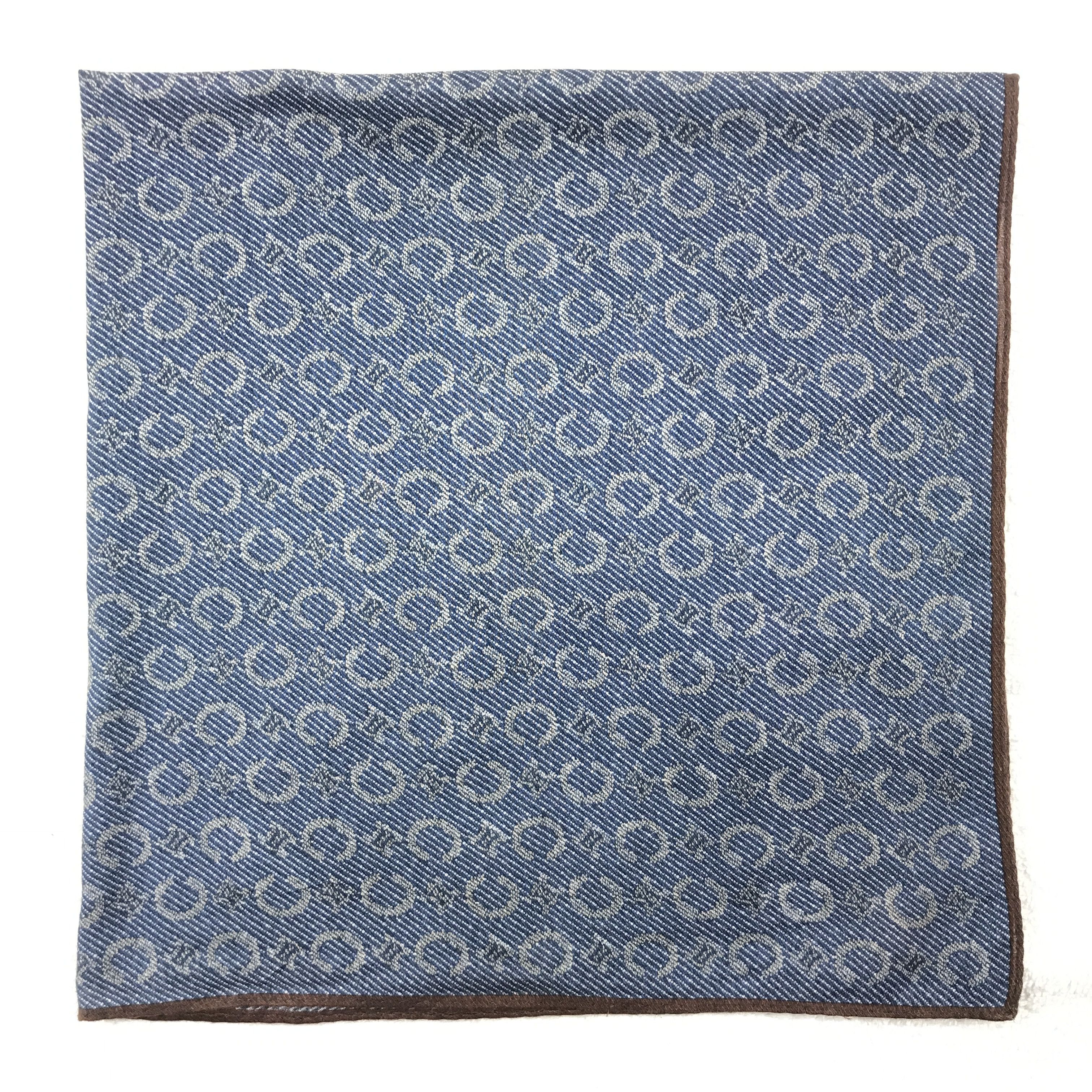 Celine × Vintage Vintage Celine Monogram Bandana Neckerchief Handkerchief Size ONE SIZE - 2 Thumbnail