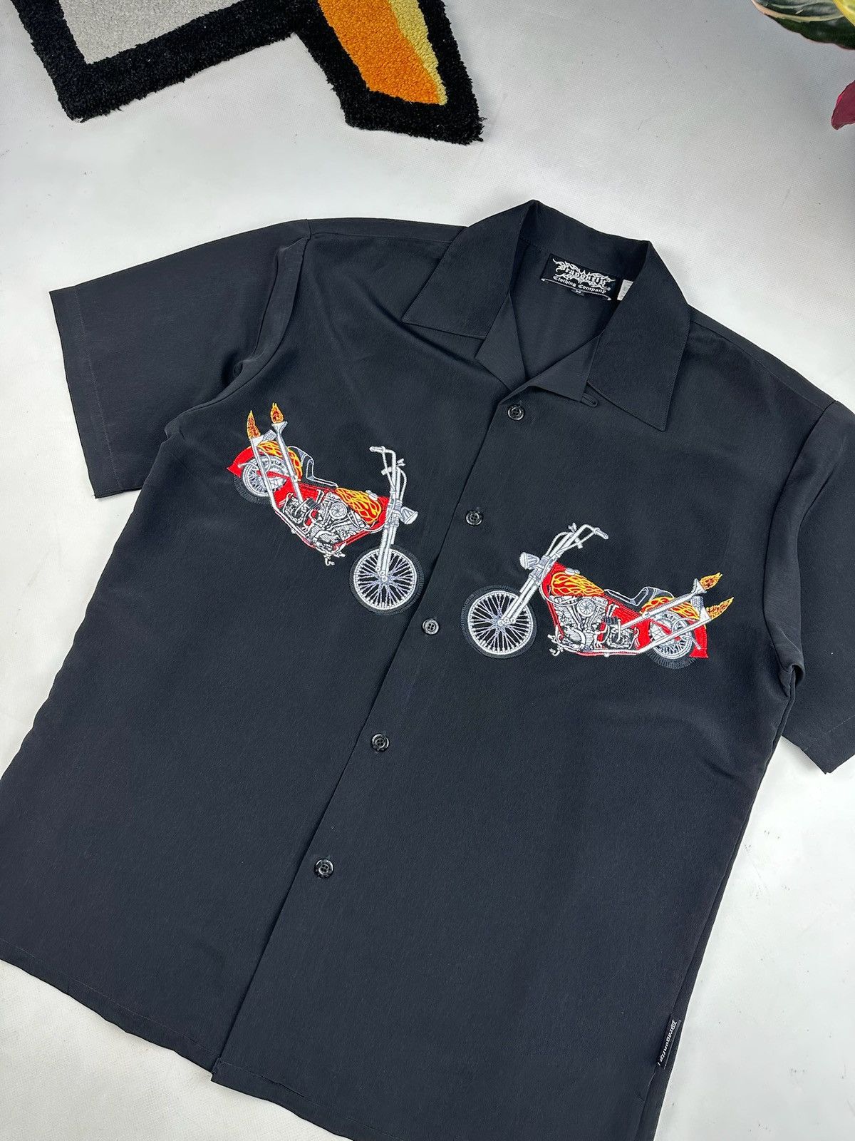 Vintage West Coast Choppers style shirt vintage flame Size US M / EU 48-50 / 2 - 5 Thumbnail