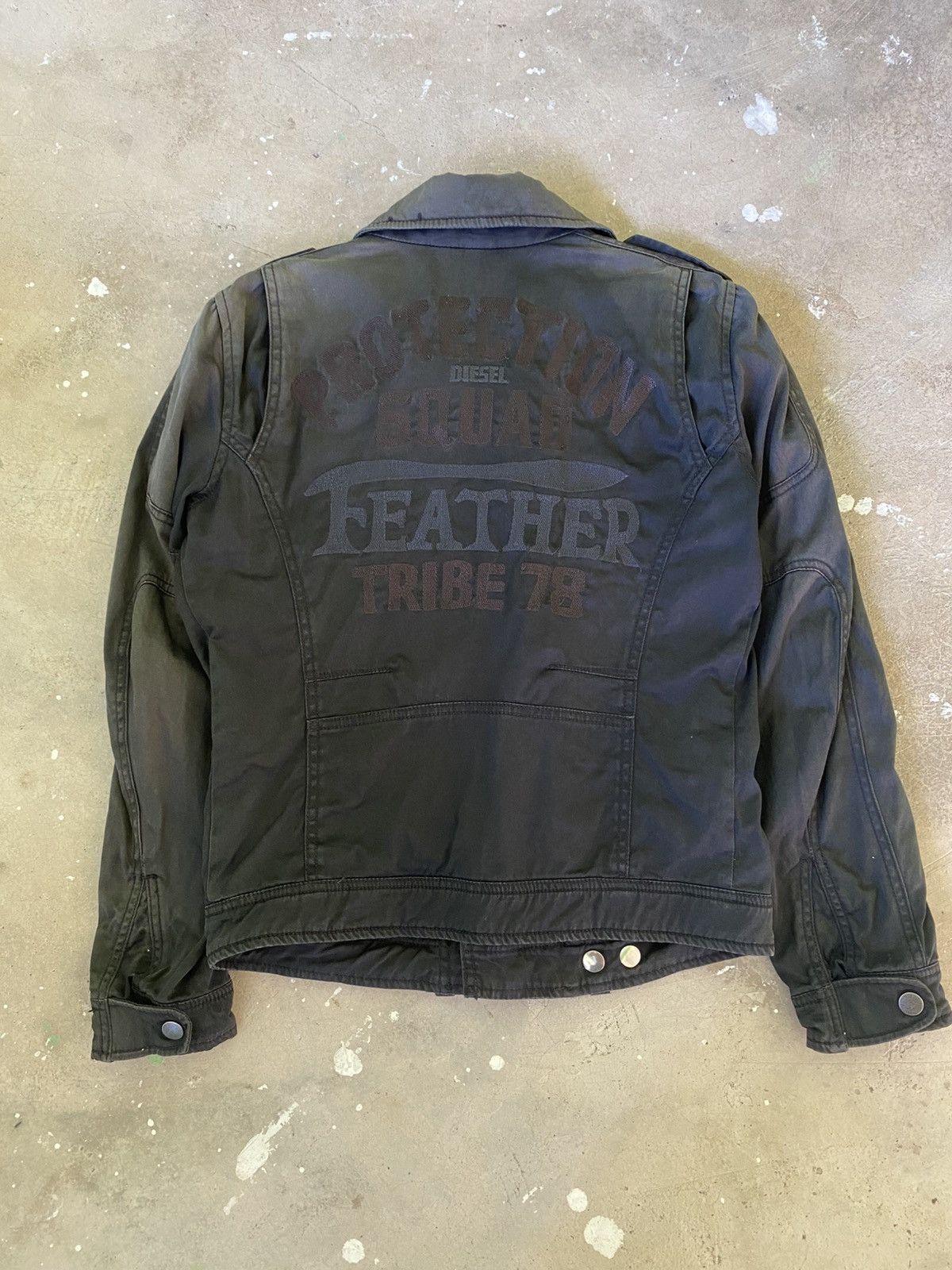 Diesel Diesel Protection Squad Faded Moto Jacket Size US S / EU 44-46 / 1 - 13 Thumbnail