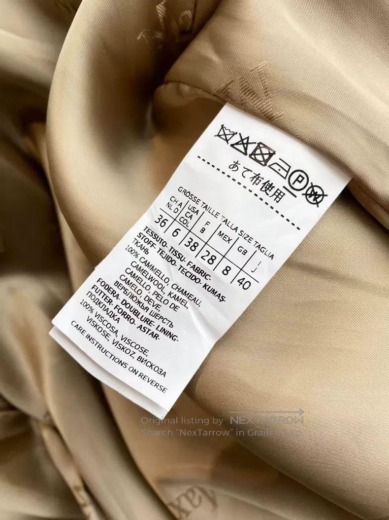 Max Mara Max Mara Camel fur classic camel color coat Size XS / US 0-2 / IT 36-38 - 5 Thumbnail